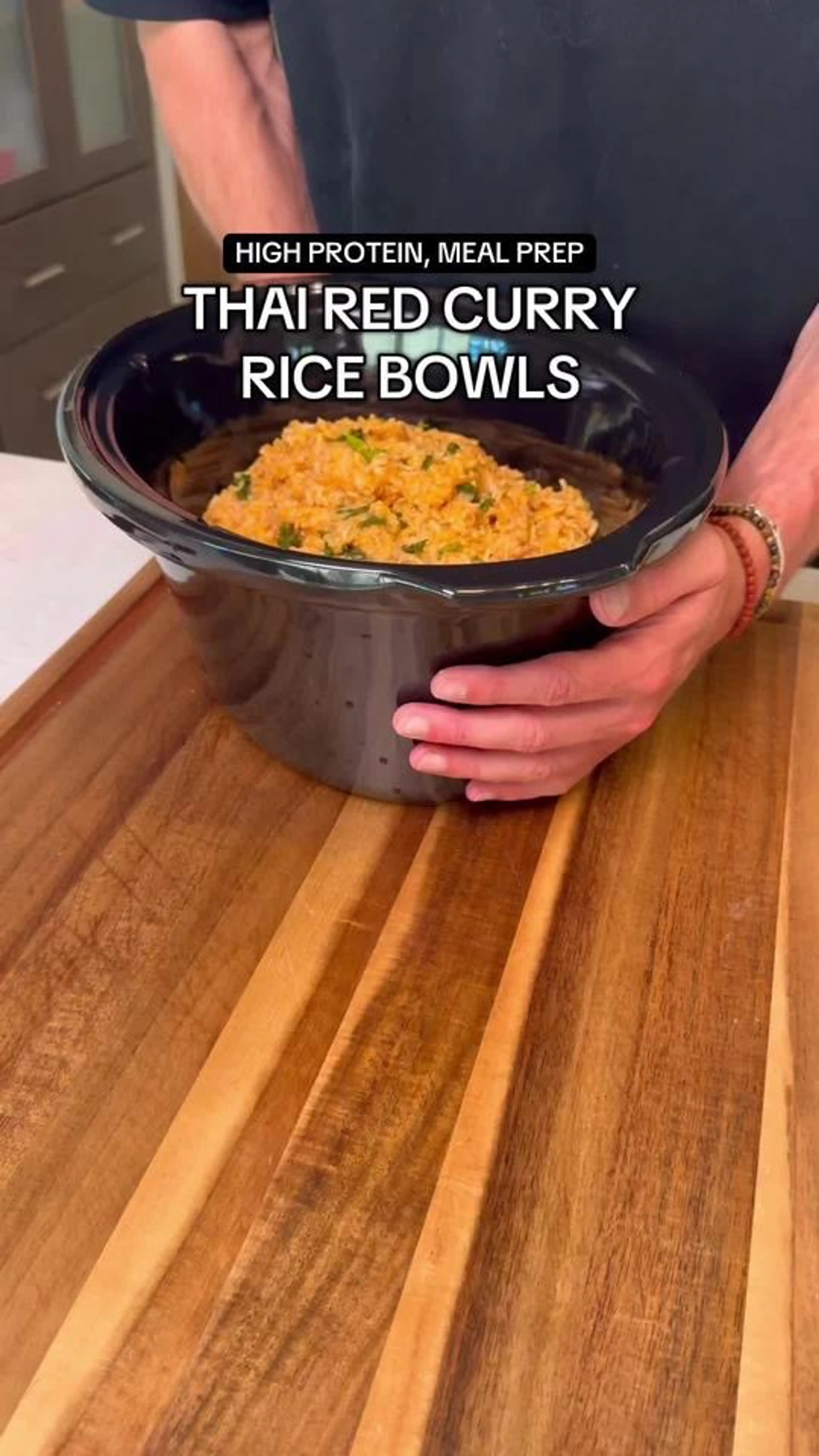 Thai Red Curry Chicken & Rice