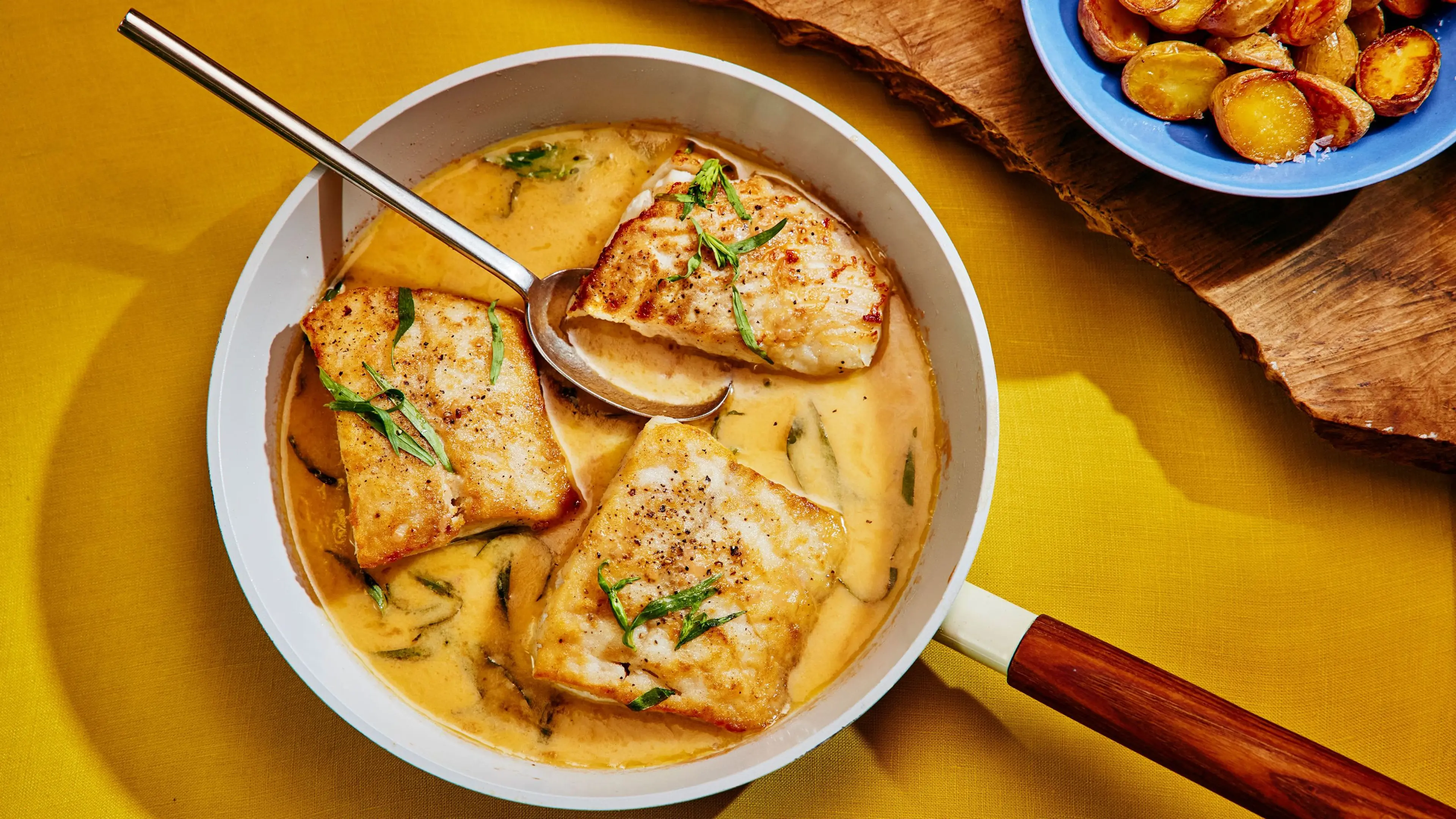 Cod With Lemon Butter Sauce