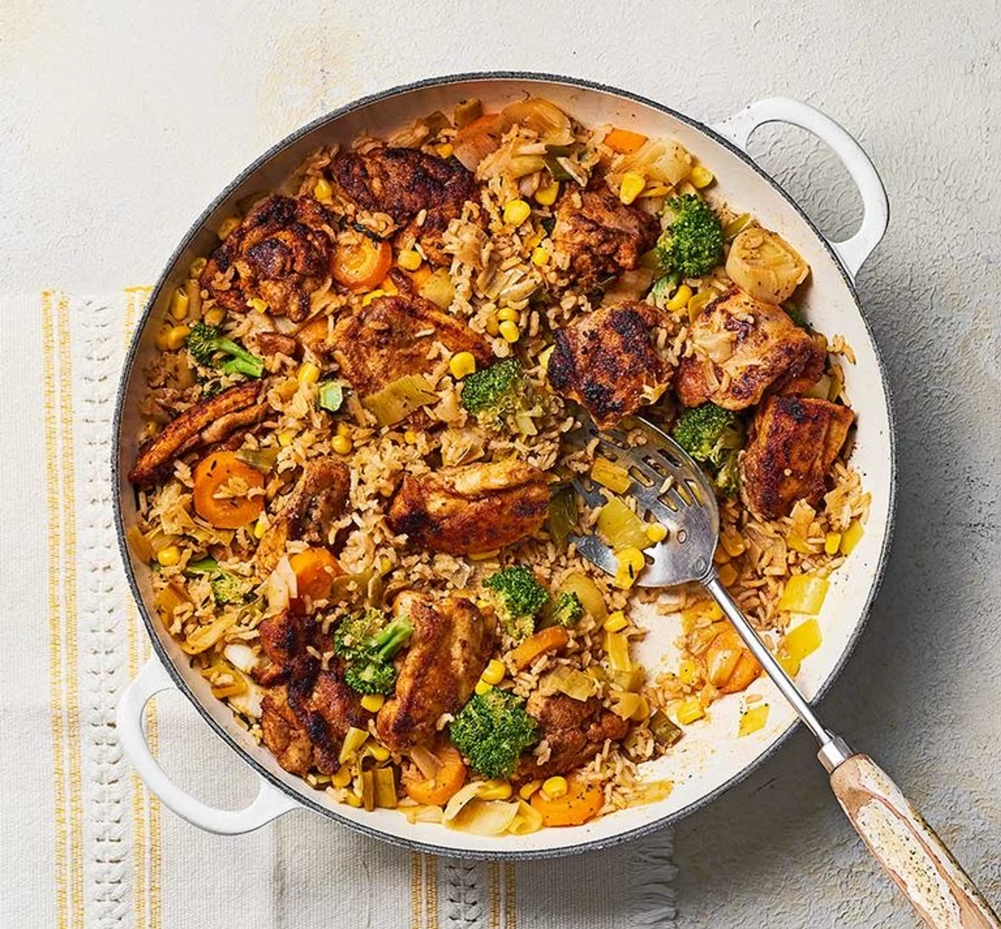 One-pot chicken & rice