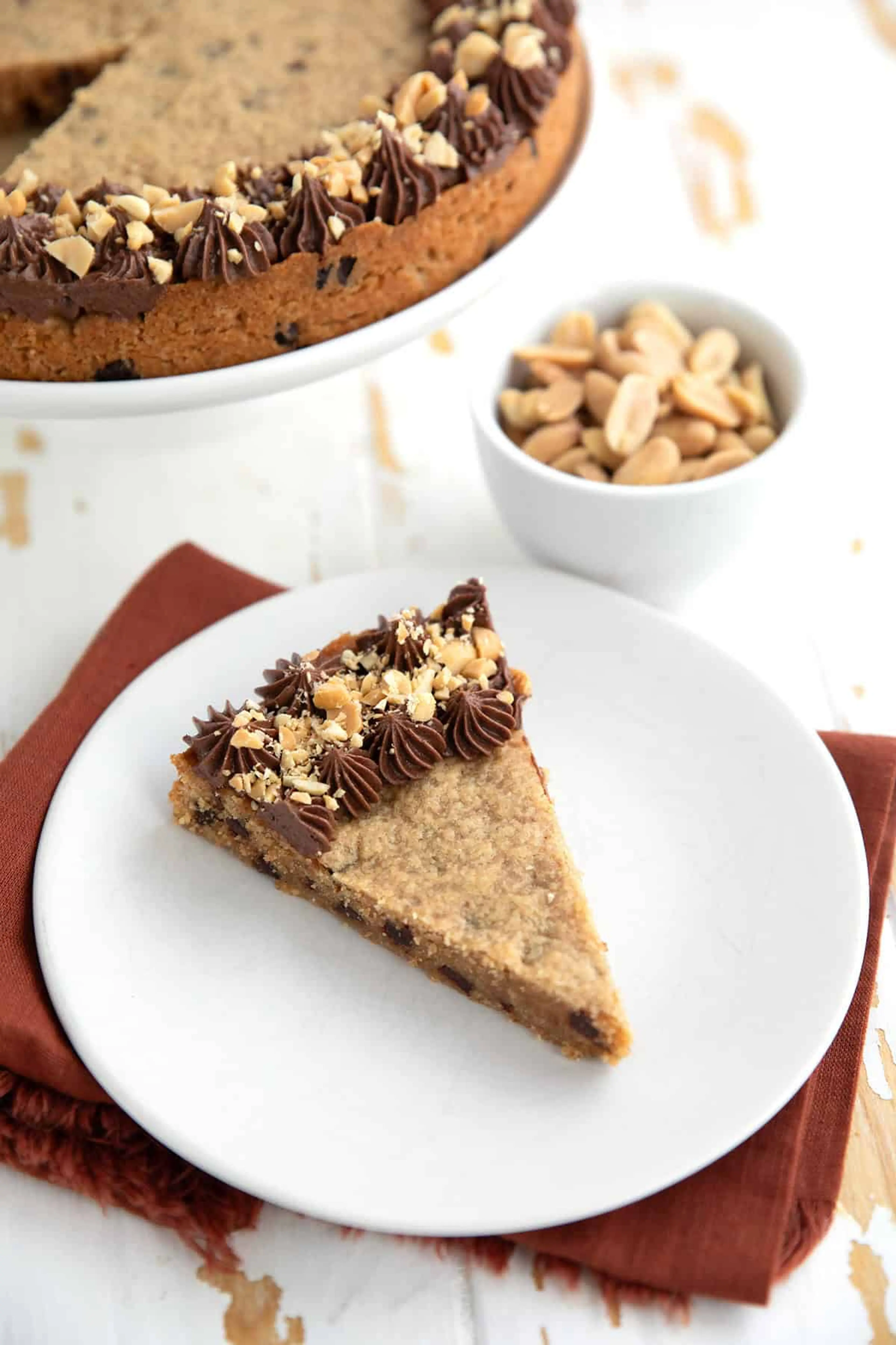 Keto Peanut Butter Cookie Cake Recipe