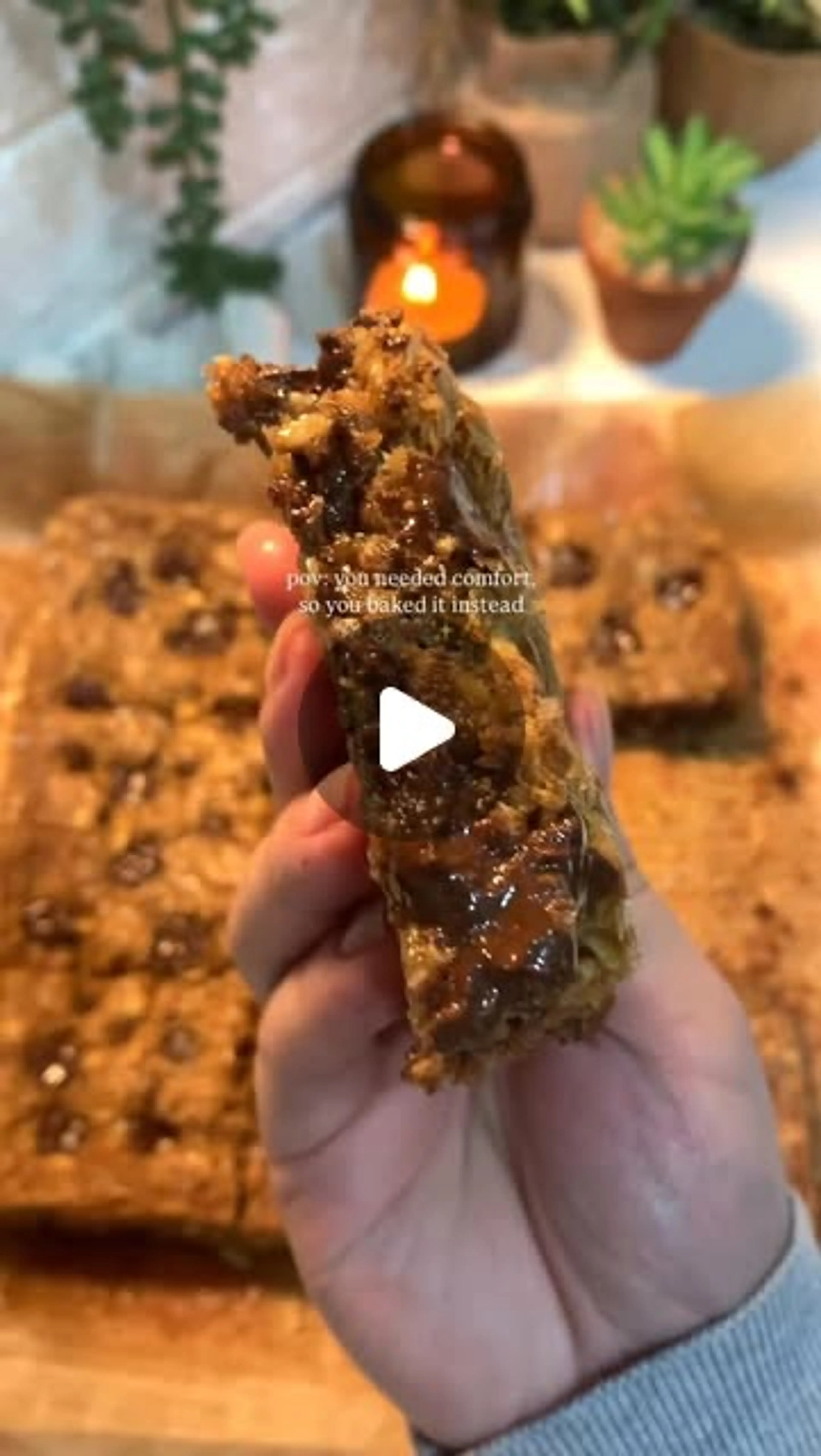Oatmeal Chocolate Chip Cookie Bars