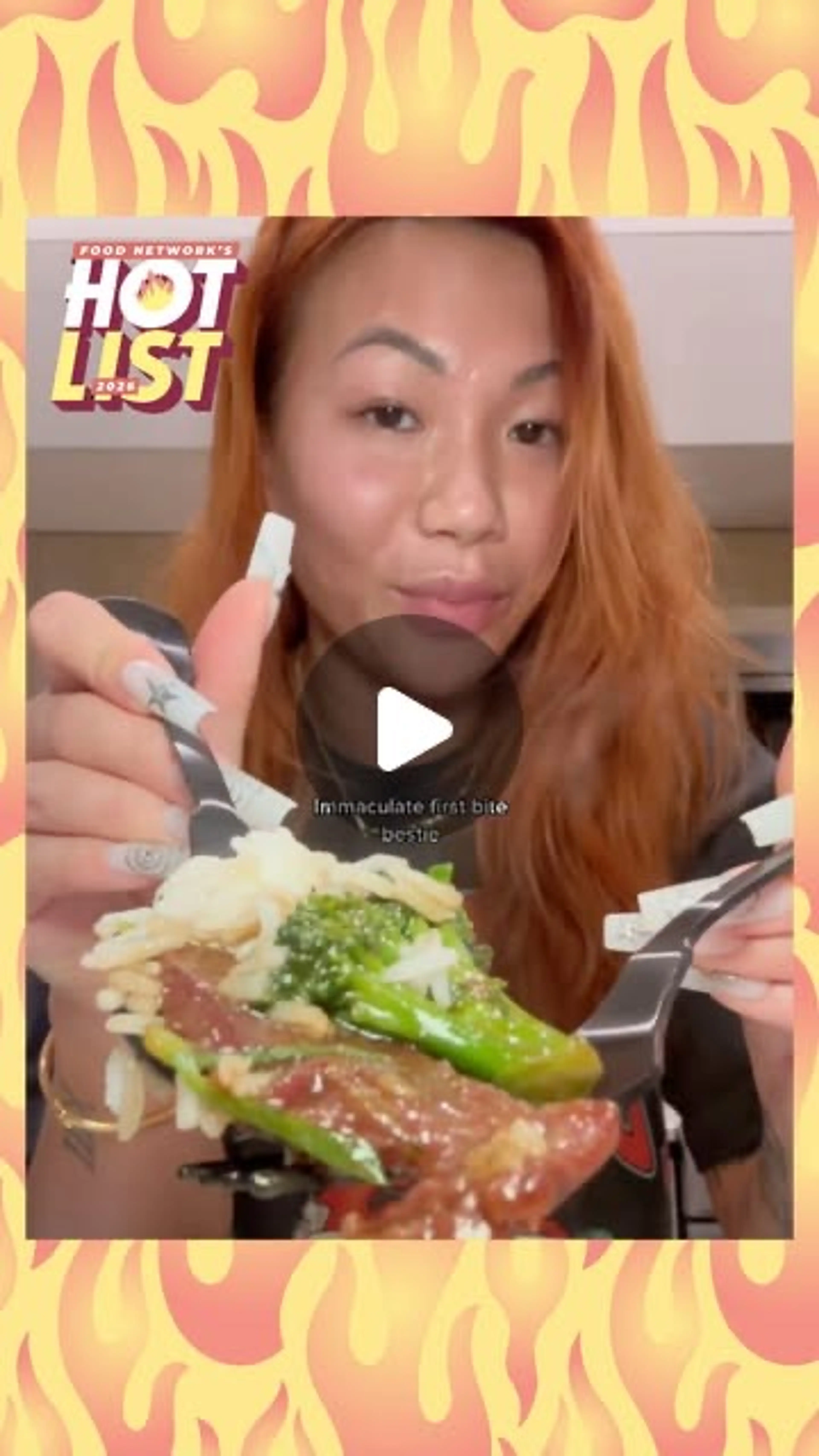 Immaculate First Bite, Bestie.” This Beef and Broccoli Is On