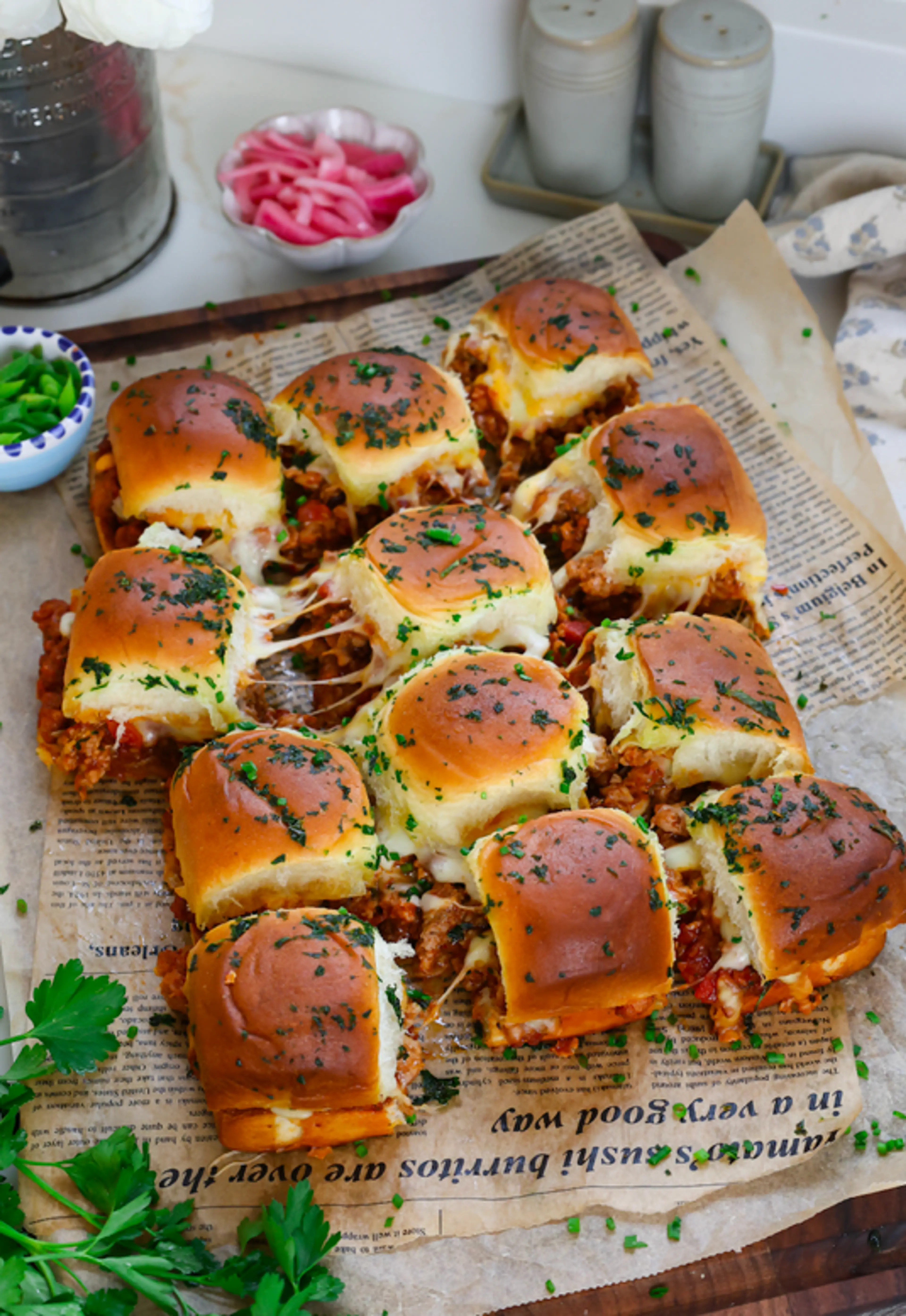 Spicy Italian Sausage Sliders