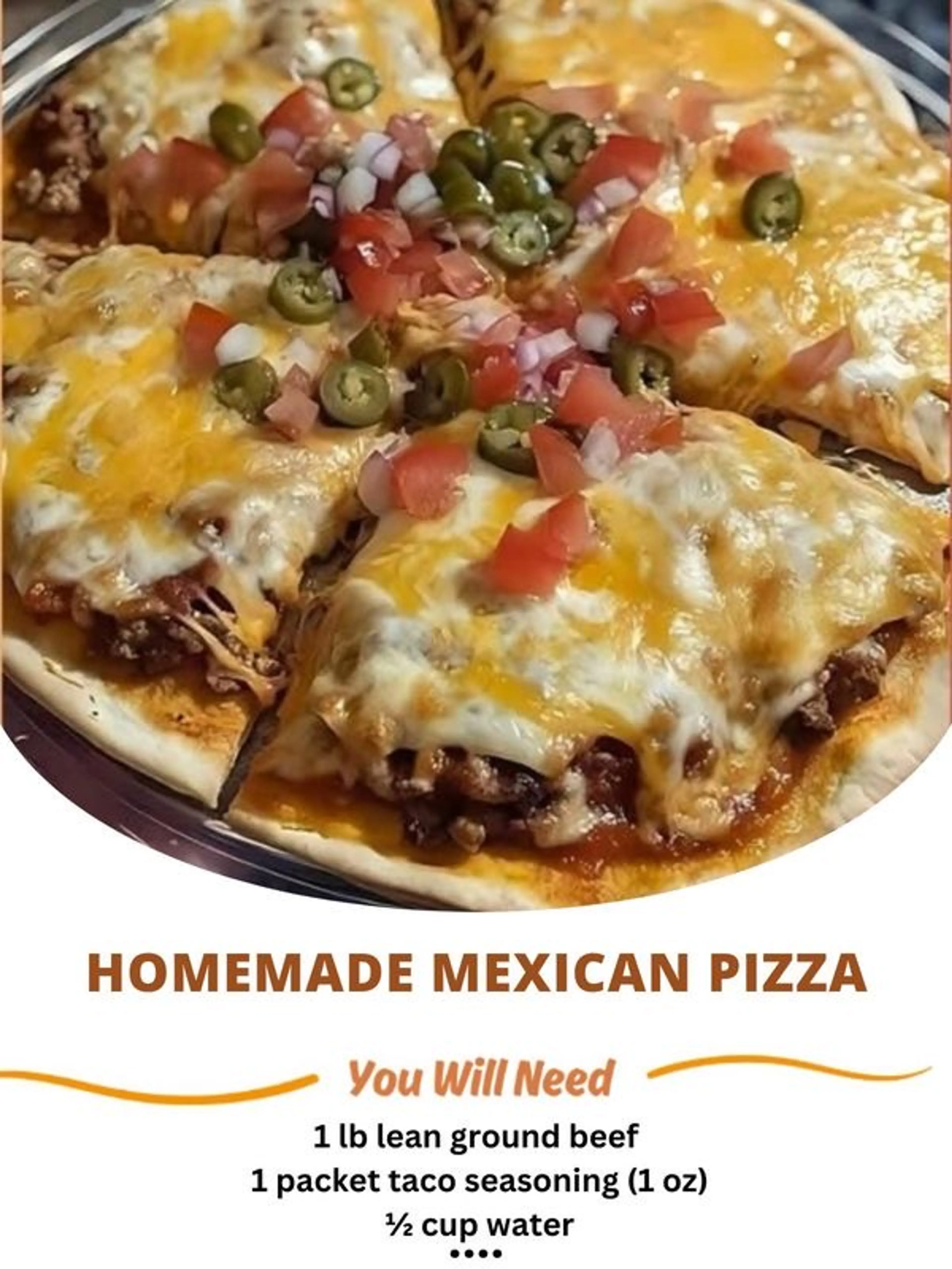Homemade Mexican Pizza – Crispy, Cheesy, and Flavor-packed