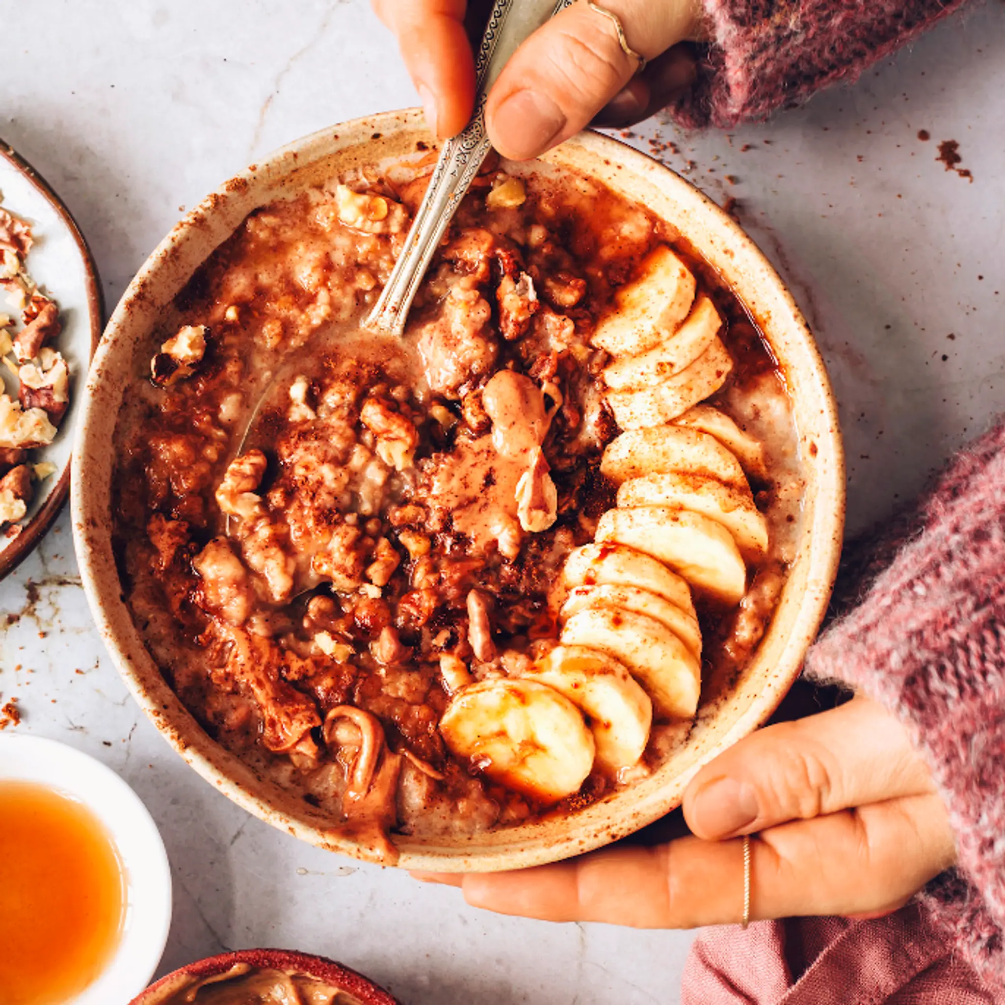 Banana Bread Steel Cut Oats