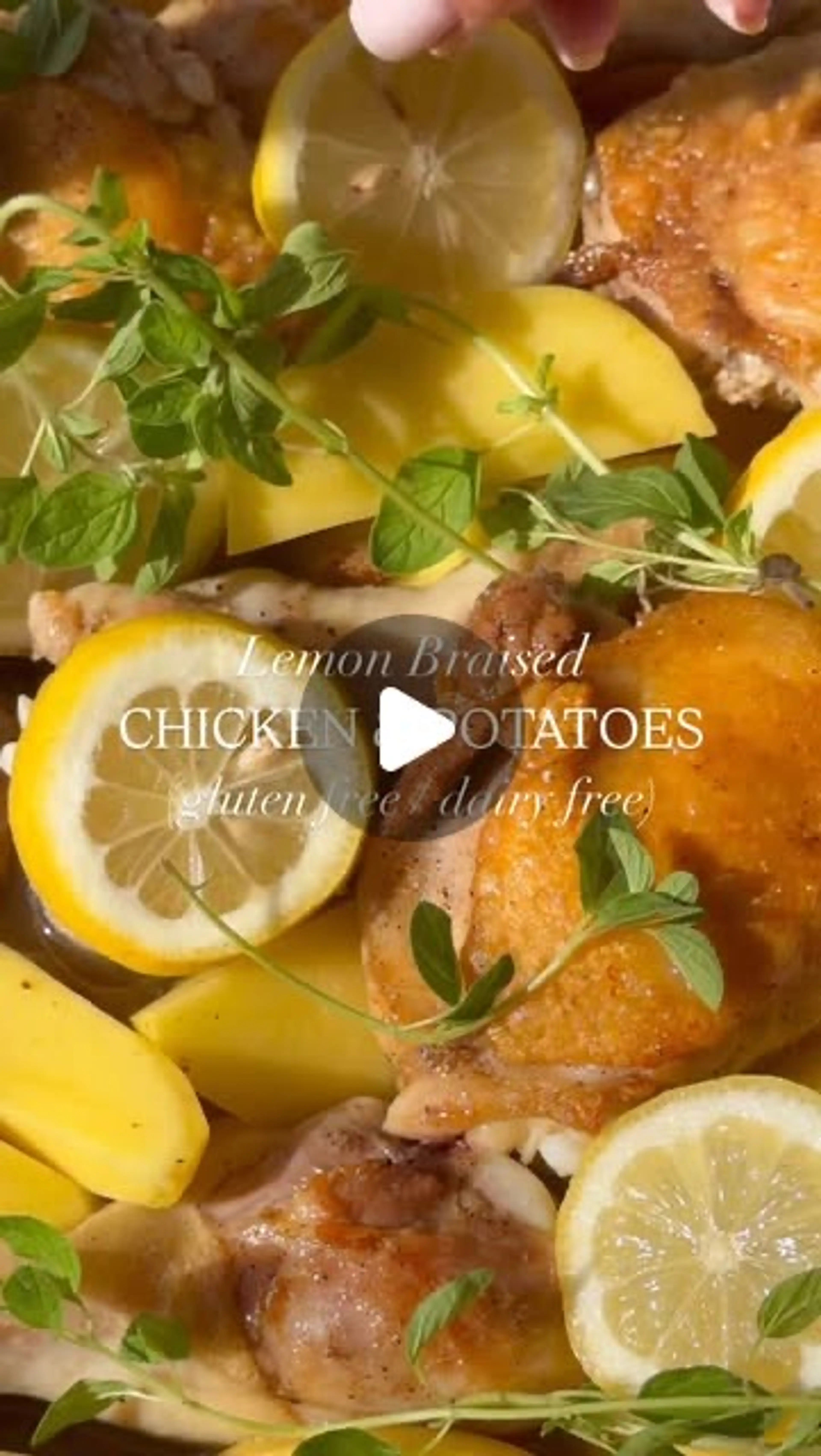 Lemon Braised Chicken & Potatoes