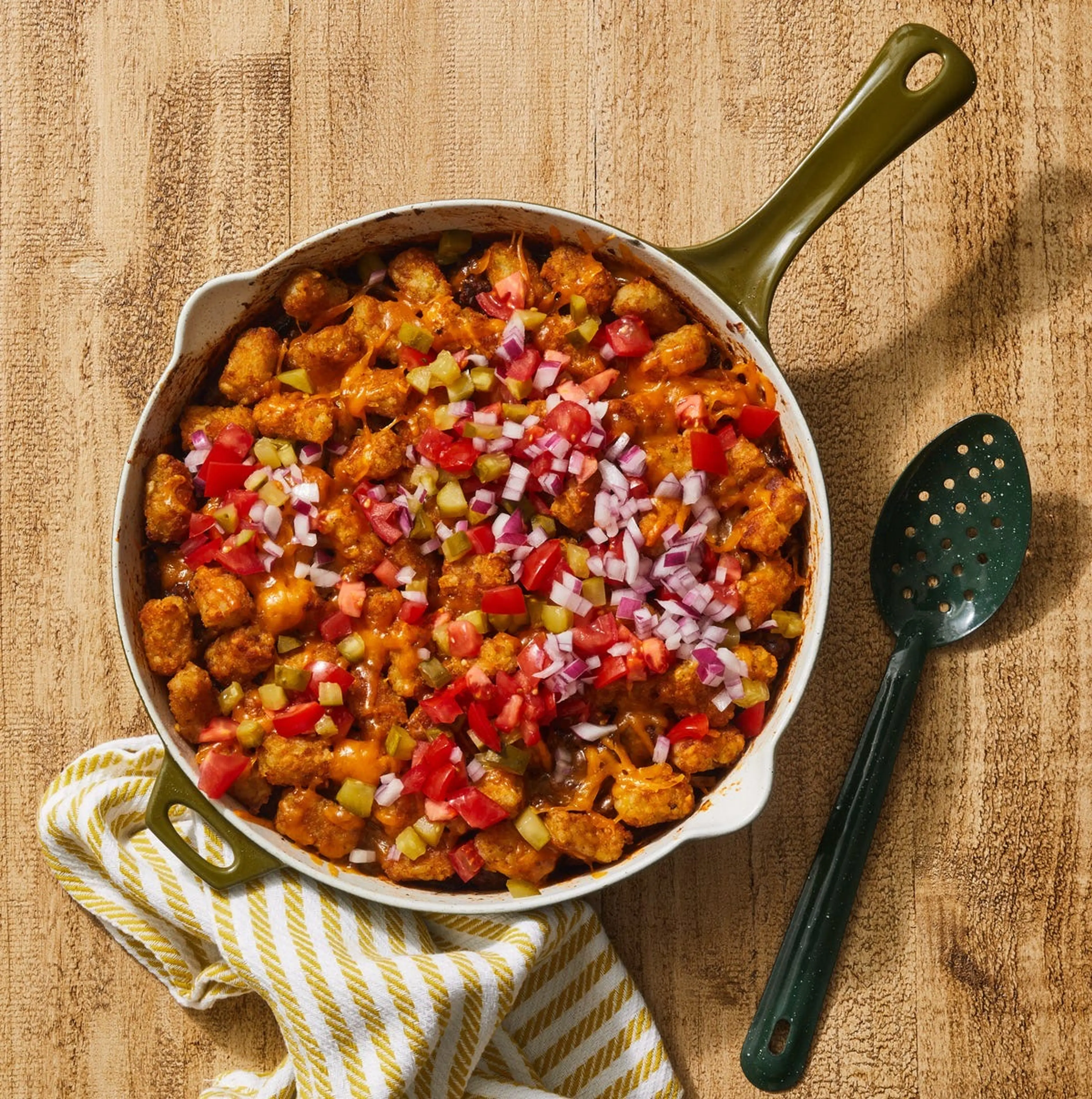 Skillet Cheeseburger Hot Dish