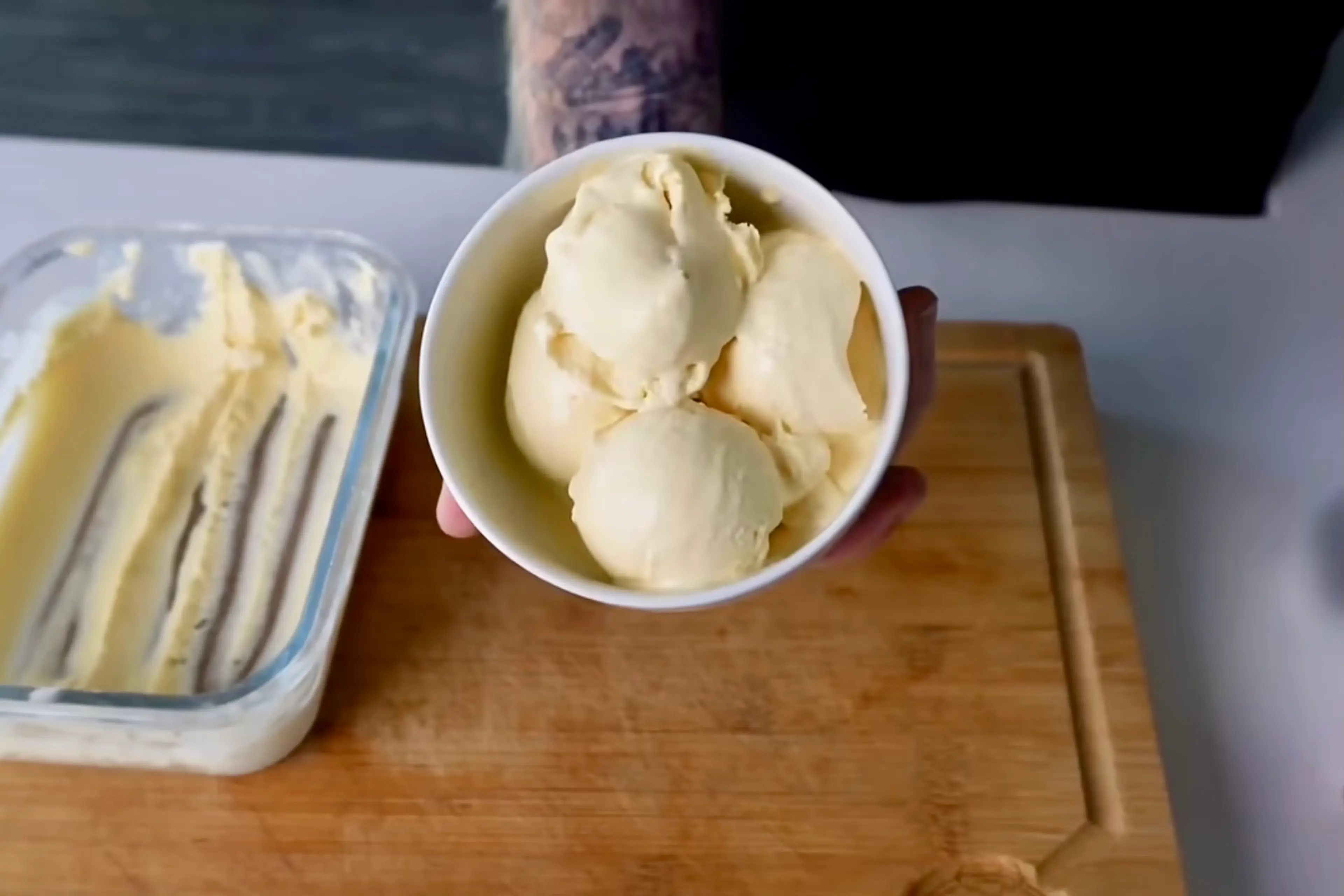 Healthy-ish ice cream