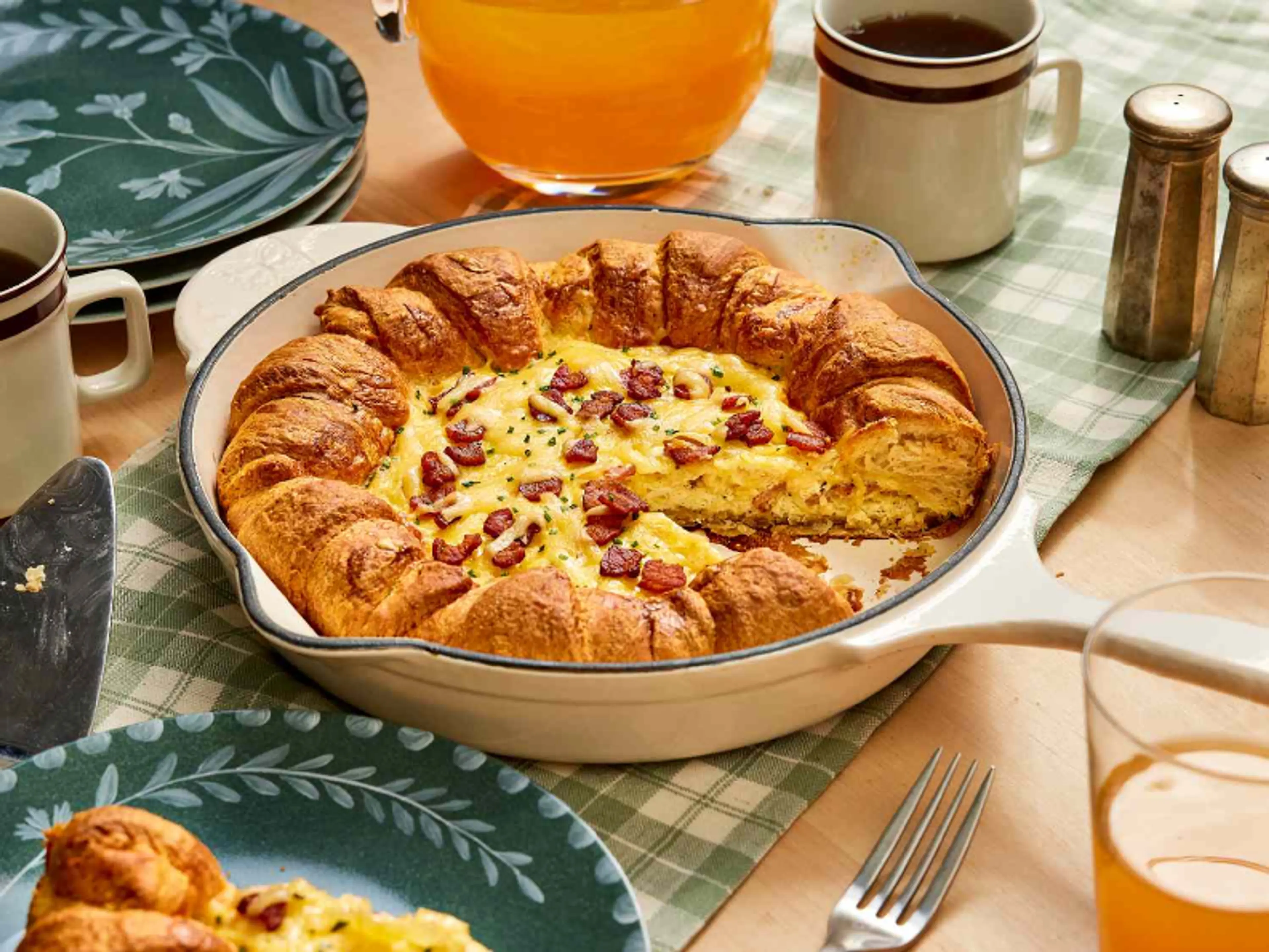 Croissant Breakfast Pie