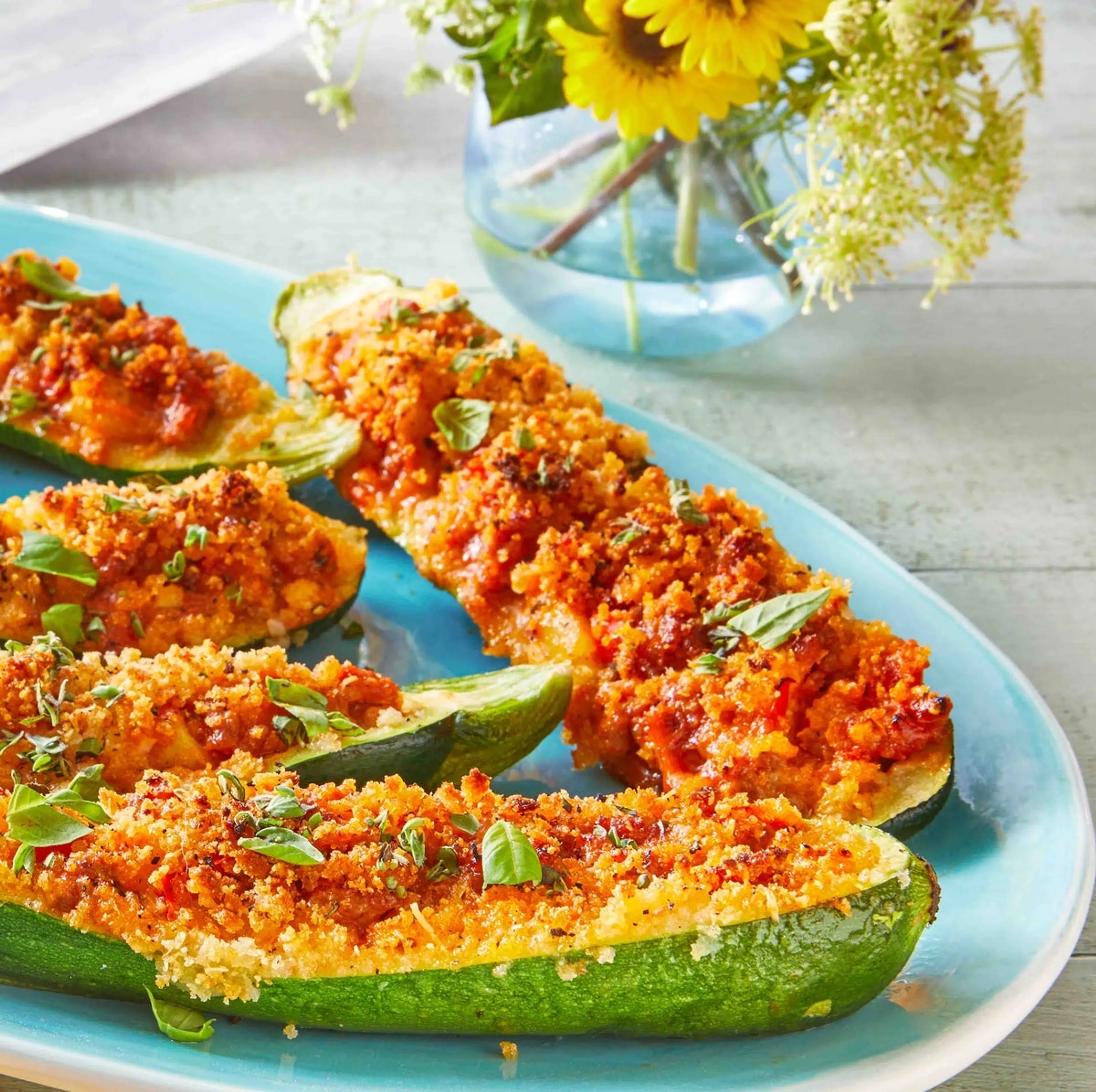 Stuffed Zucchini