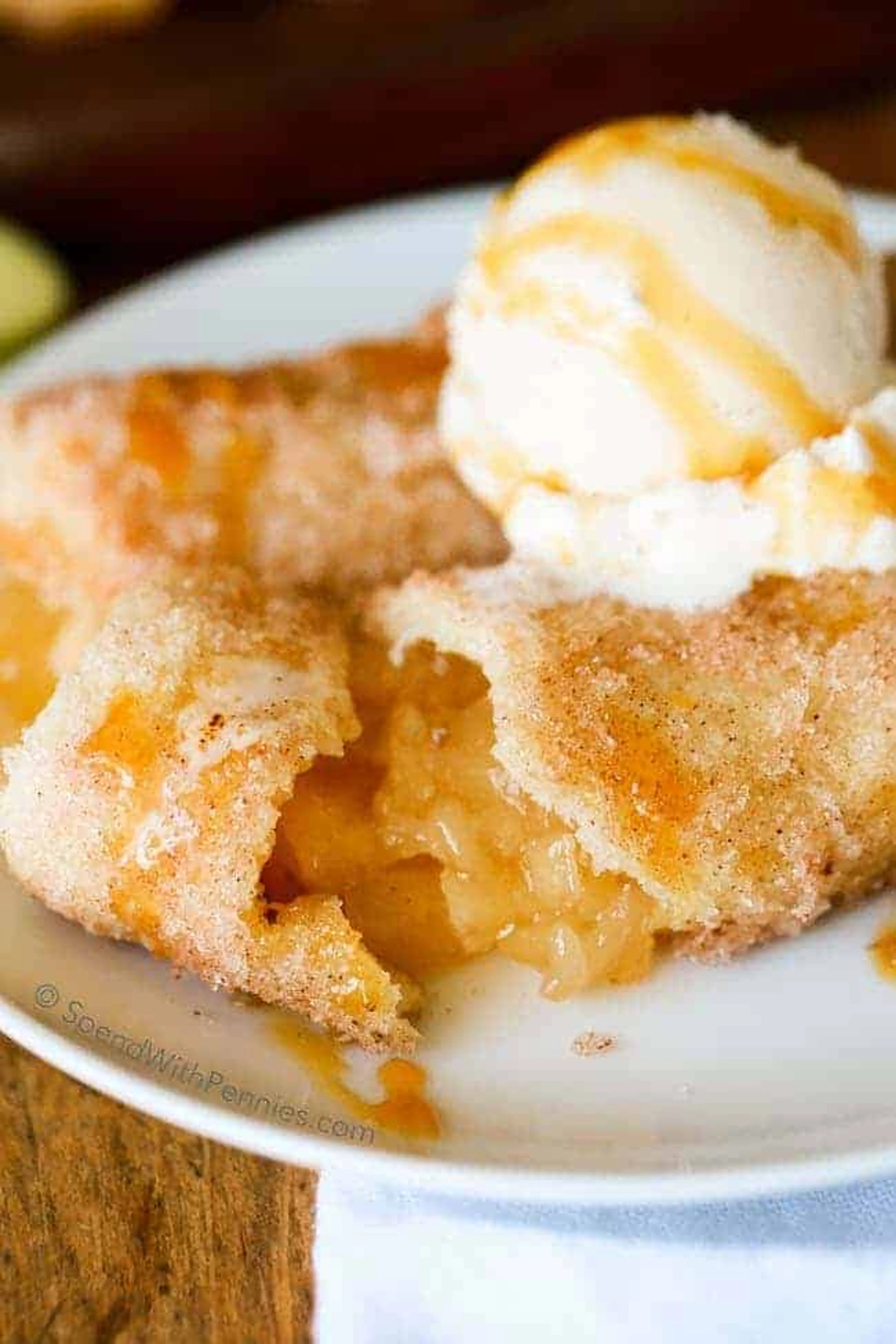 Baked Apple Pie Roll Ups