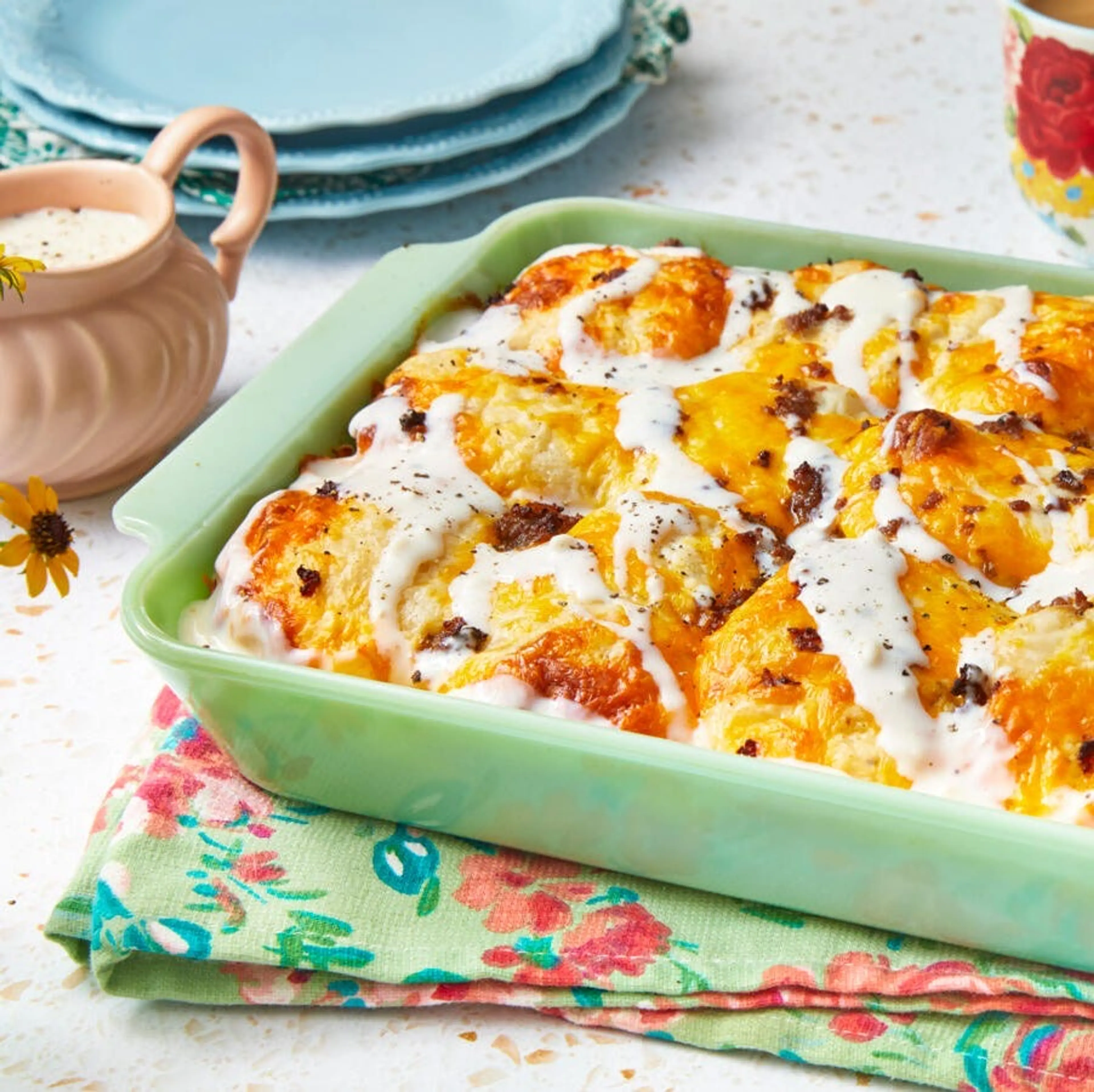 Biscuits and Gravy Casserole