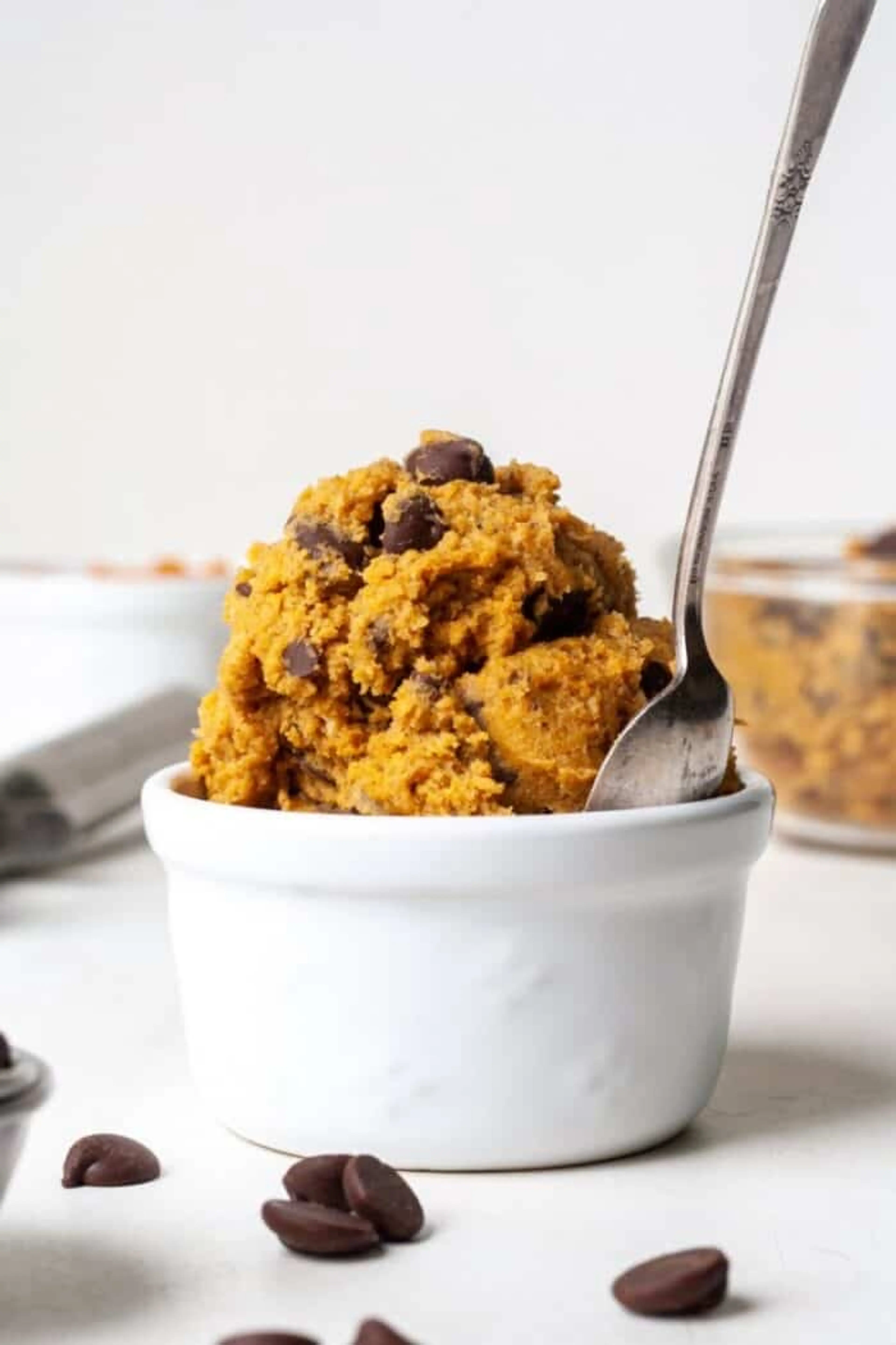 Edible Pumpkin Cookie Dough