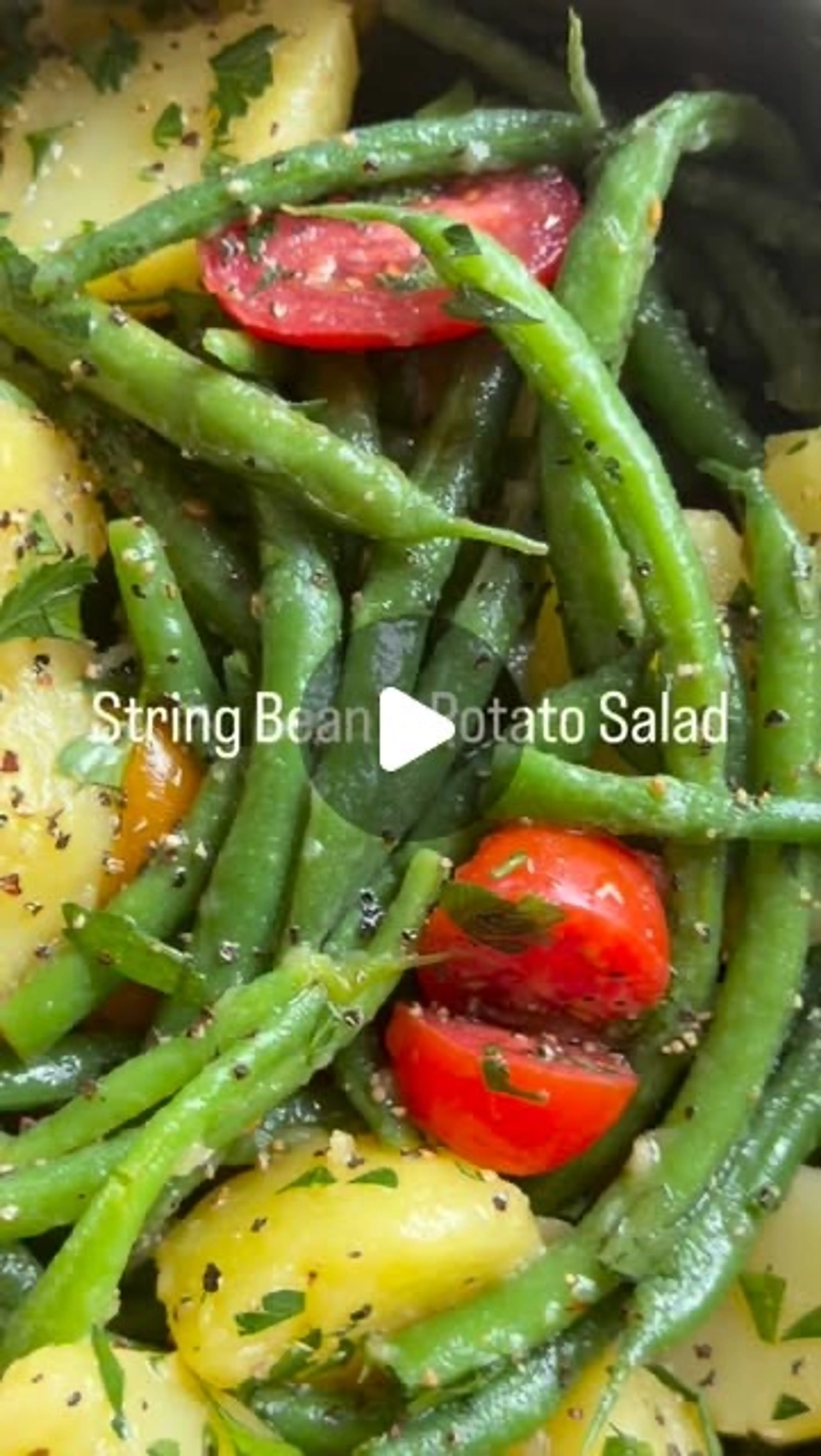 String Bean and Potato Salad