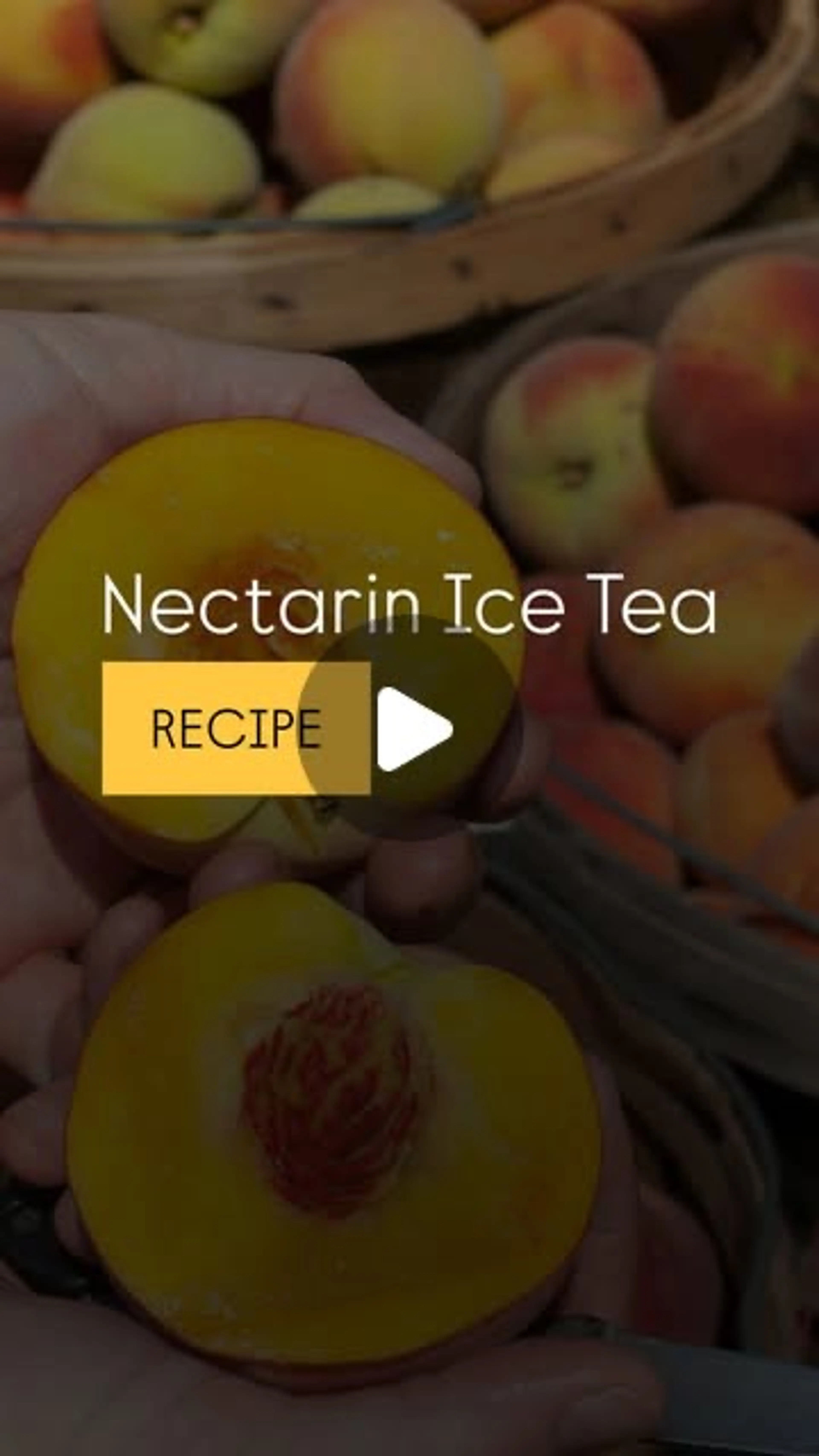 Nectarine Iced Tea (1 Liter