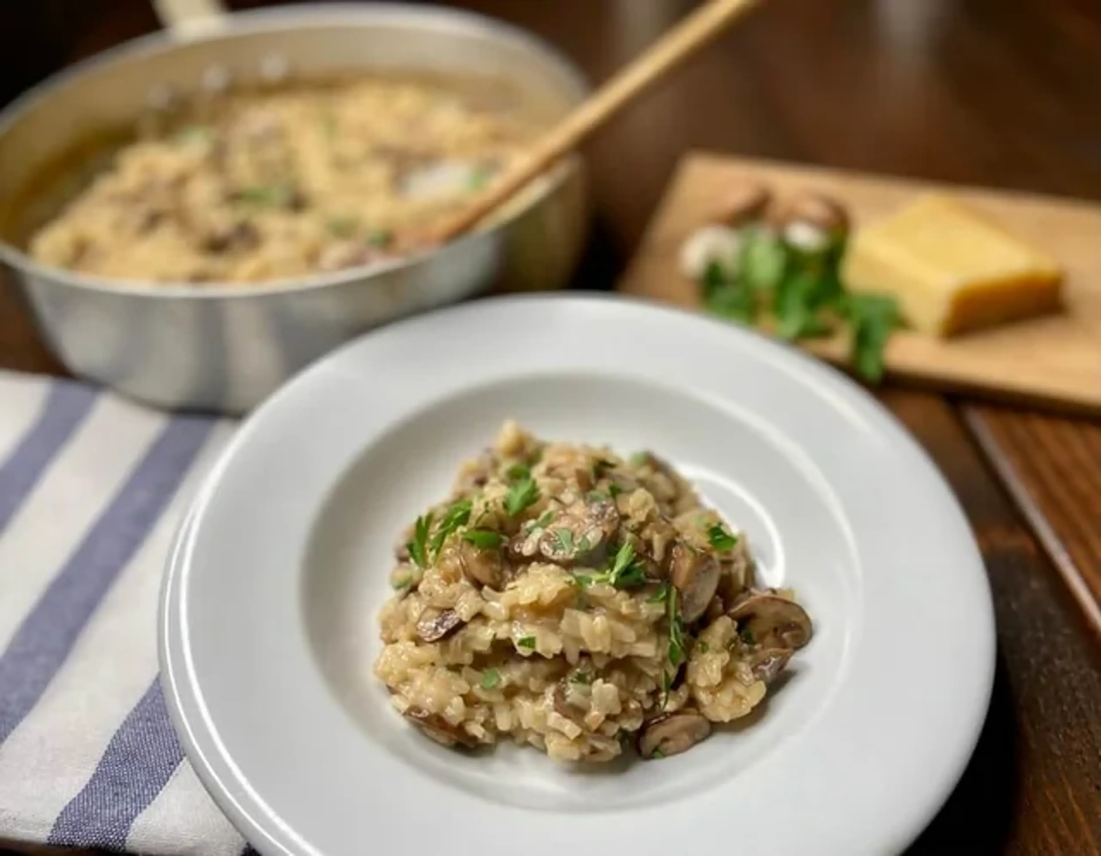 Mushroom Risotto