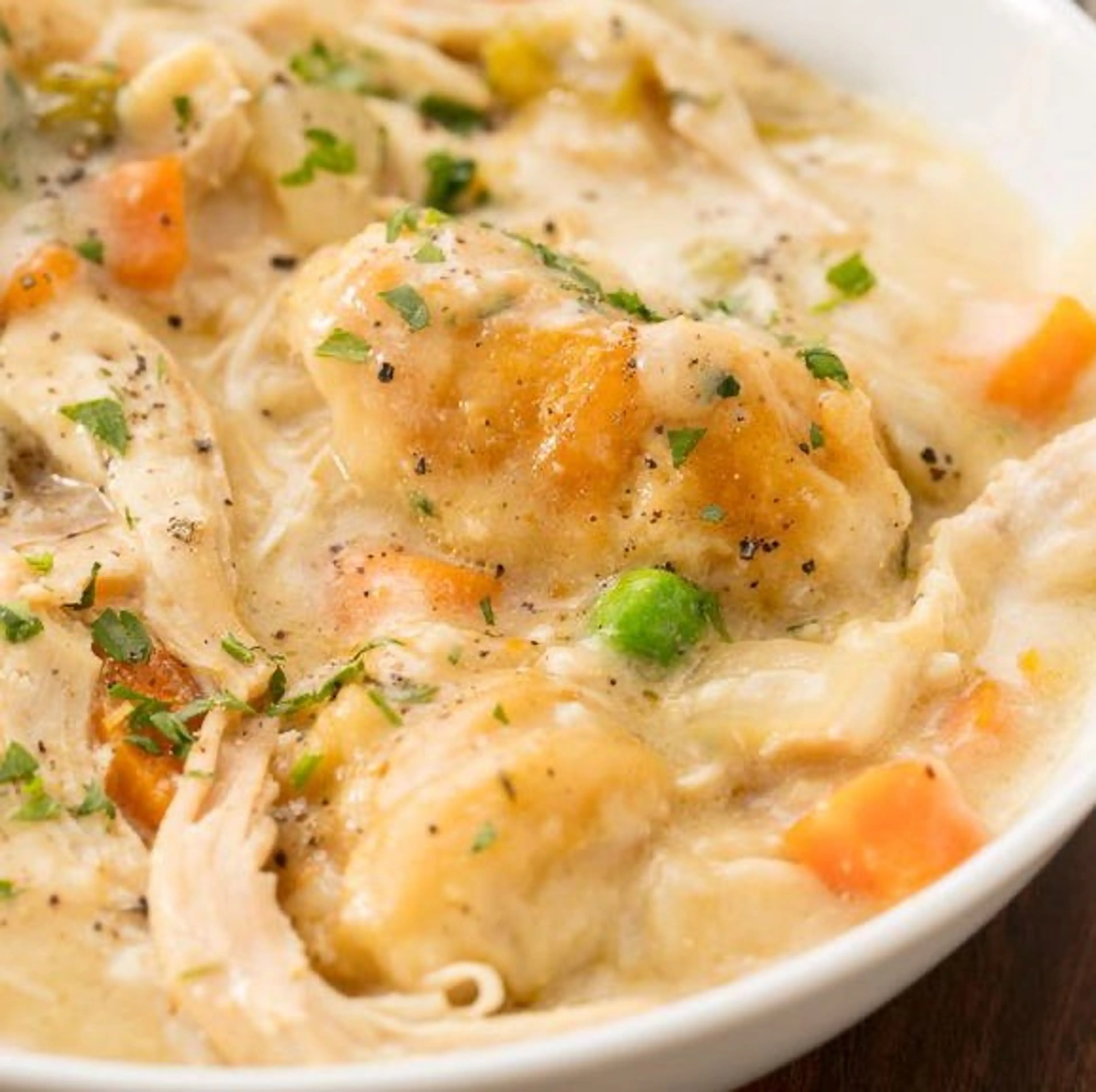 Crockpot Chicken & Dumplings
