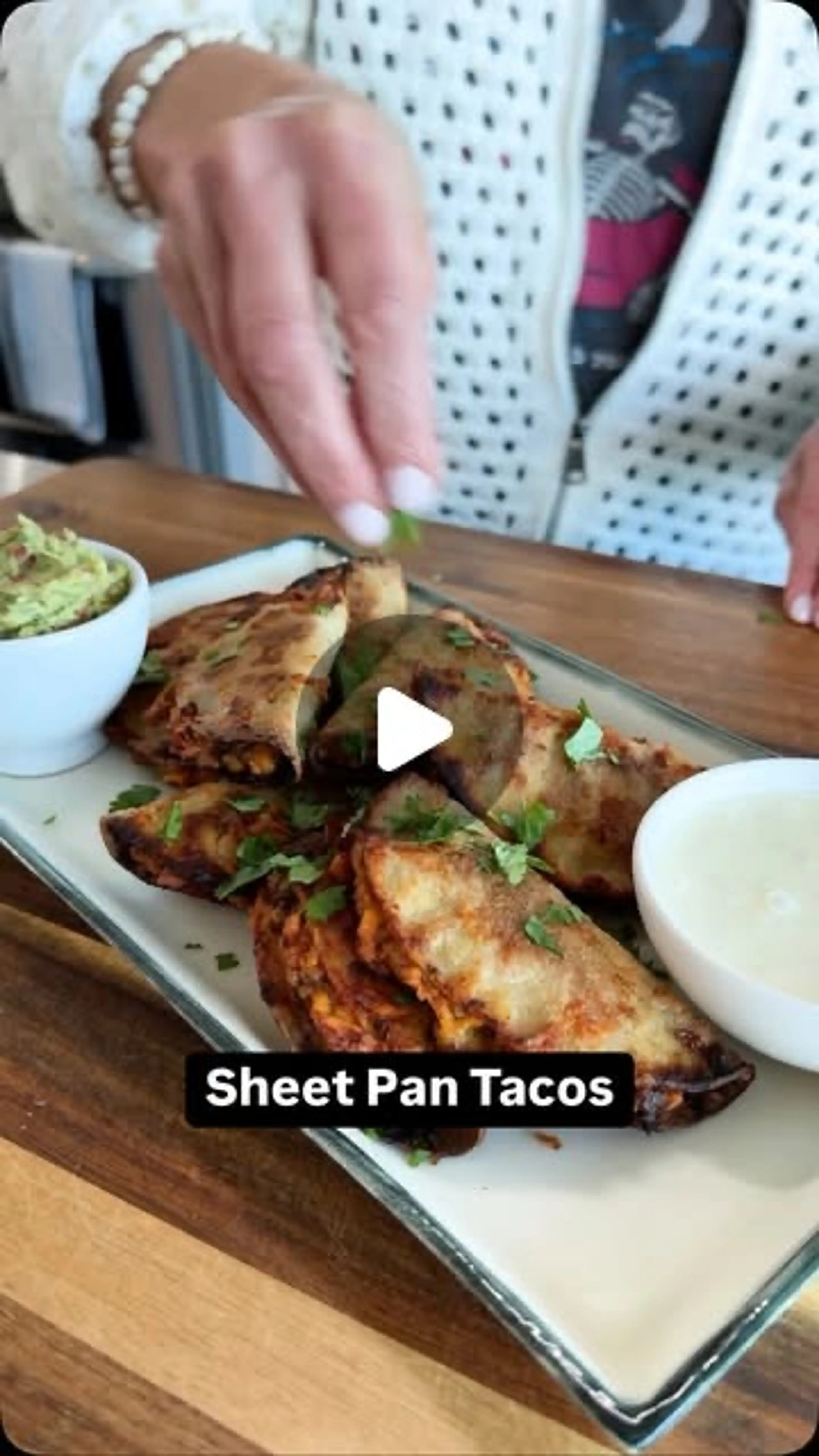 Baked Sheet Pan Tacos