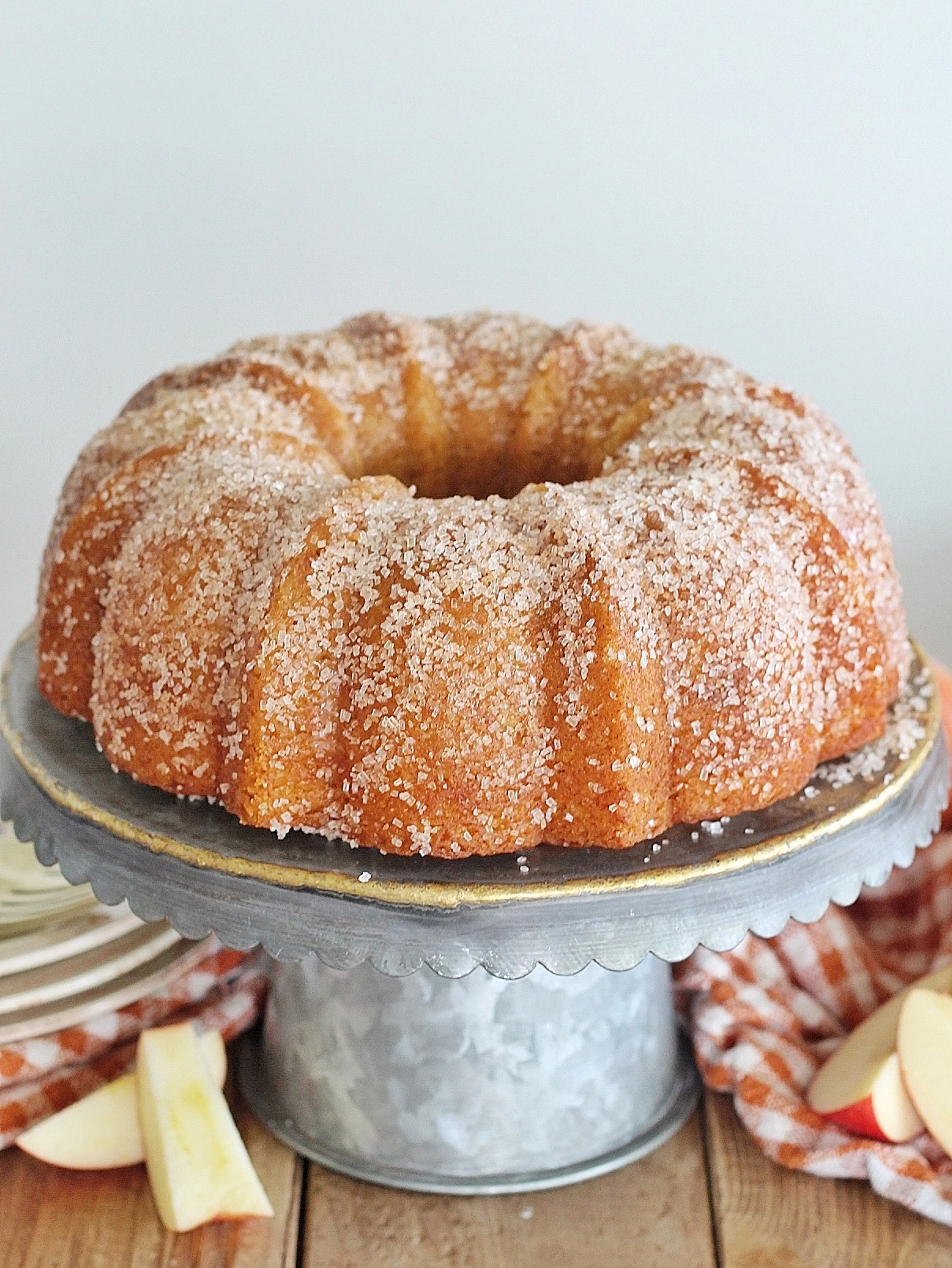 Apple Cider Donut Cake