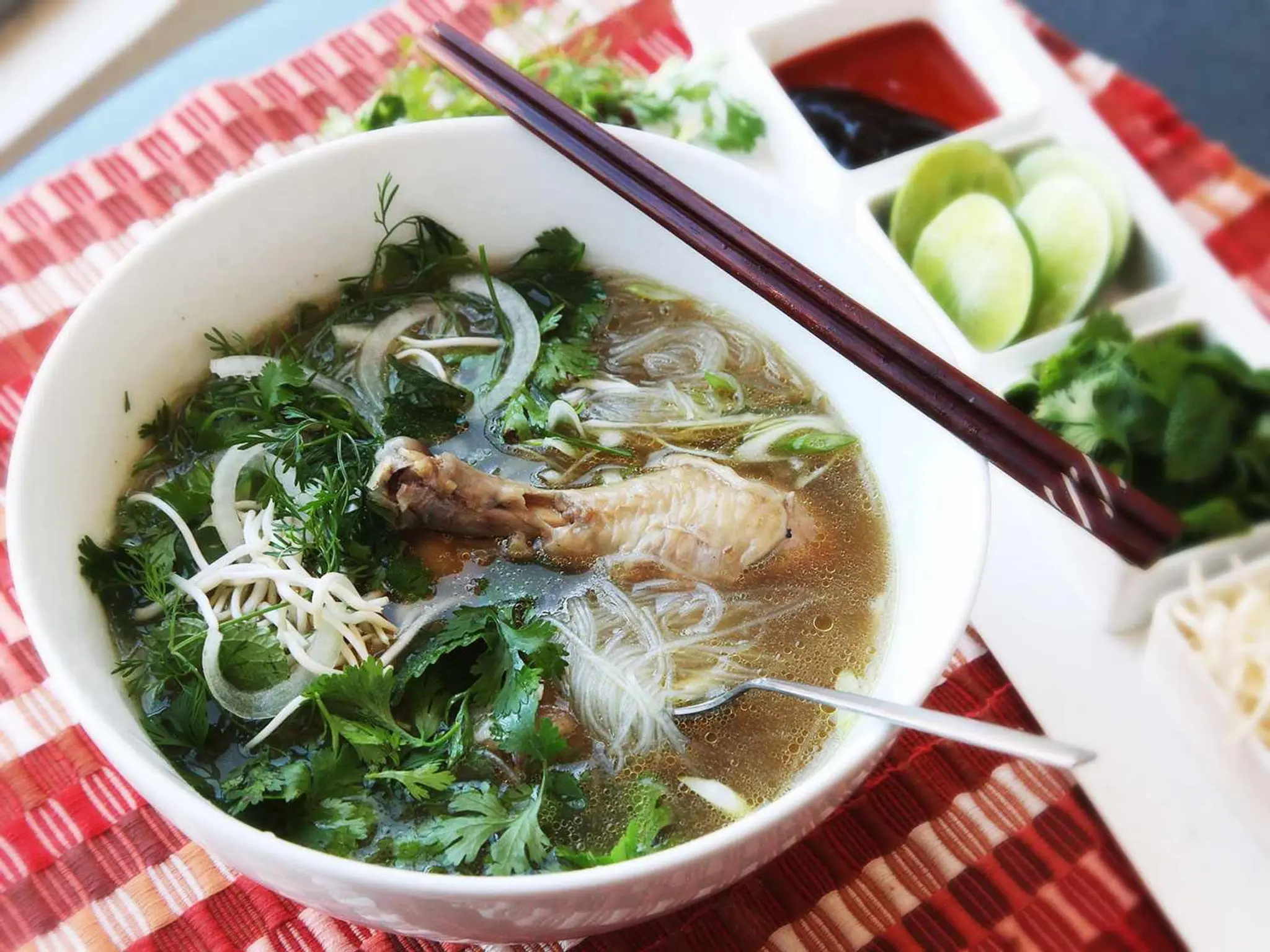 30-Minute Pressure Cooker Pho Ga (Vietnamese Chicken Noodle