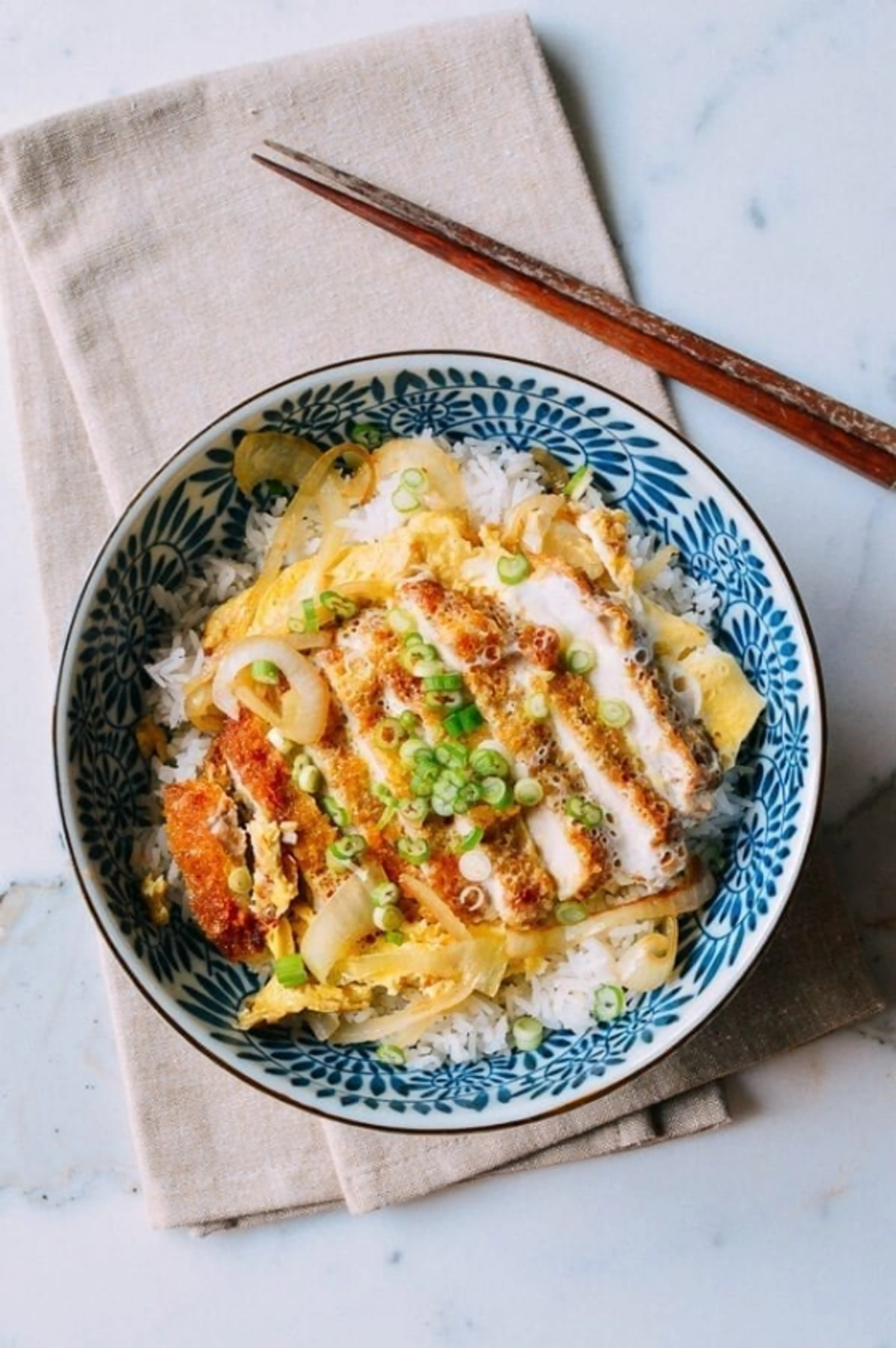 Katsudon Japanese Pork Cutlet and Egg Rice Bowl