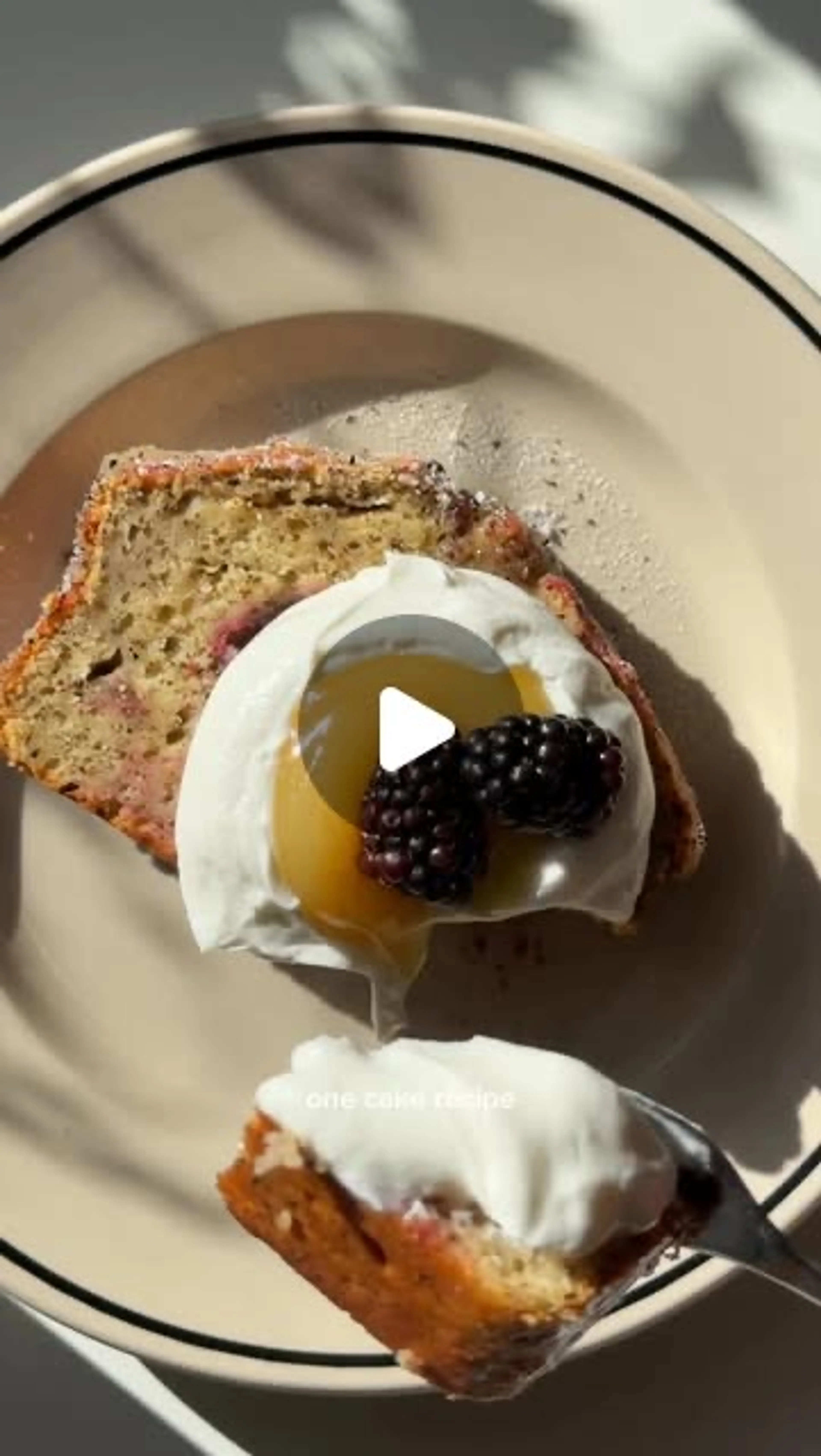 Earl Grey and Lemon Curd Yoghurt Loaf