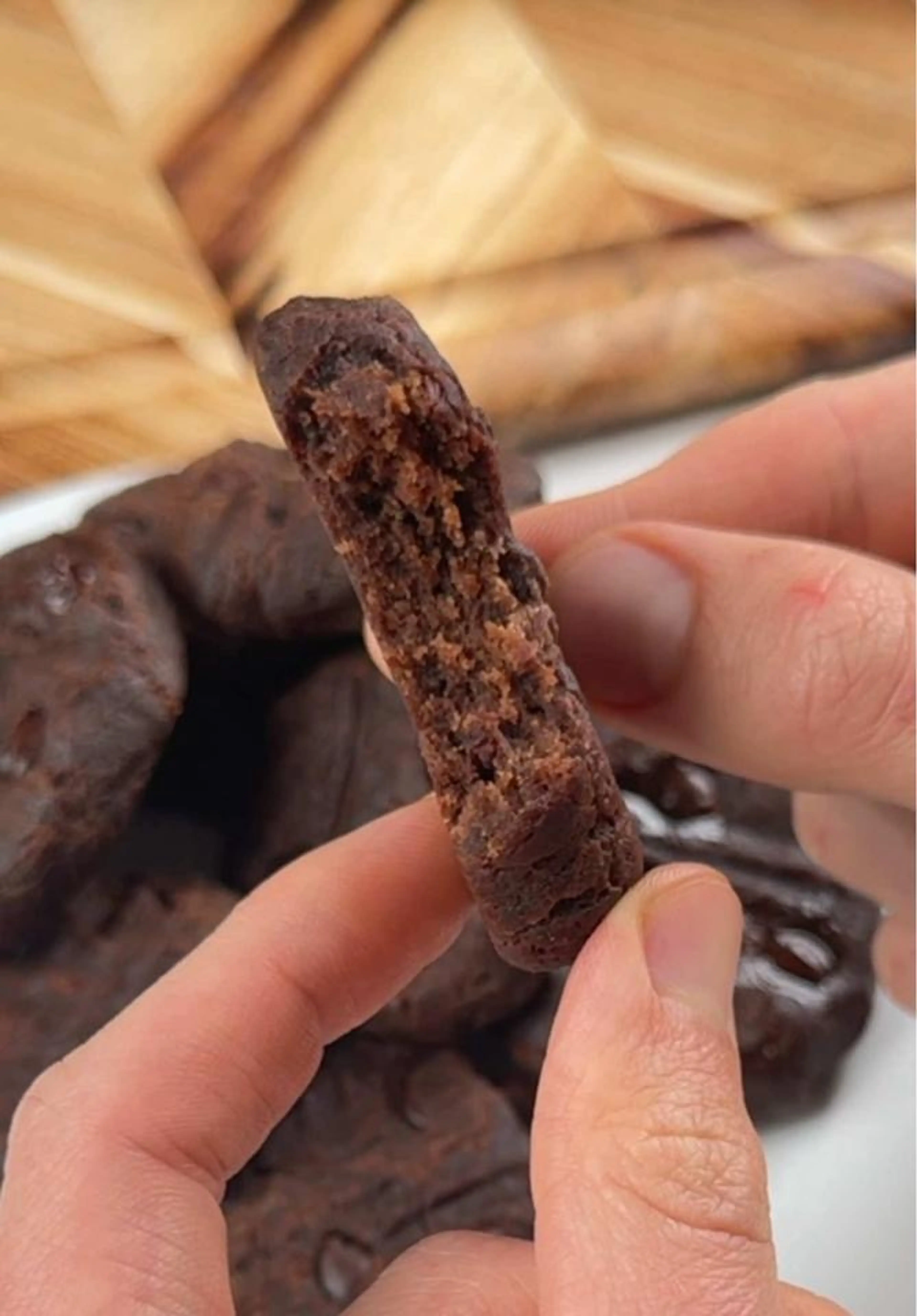 Fudgy Banana Cookies