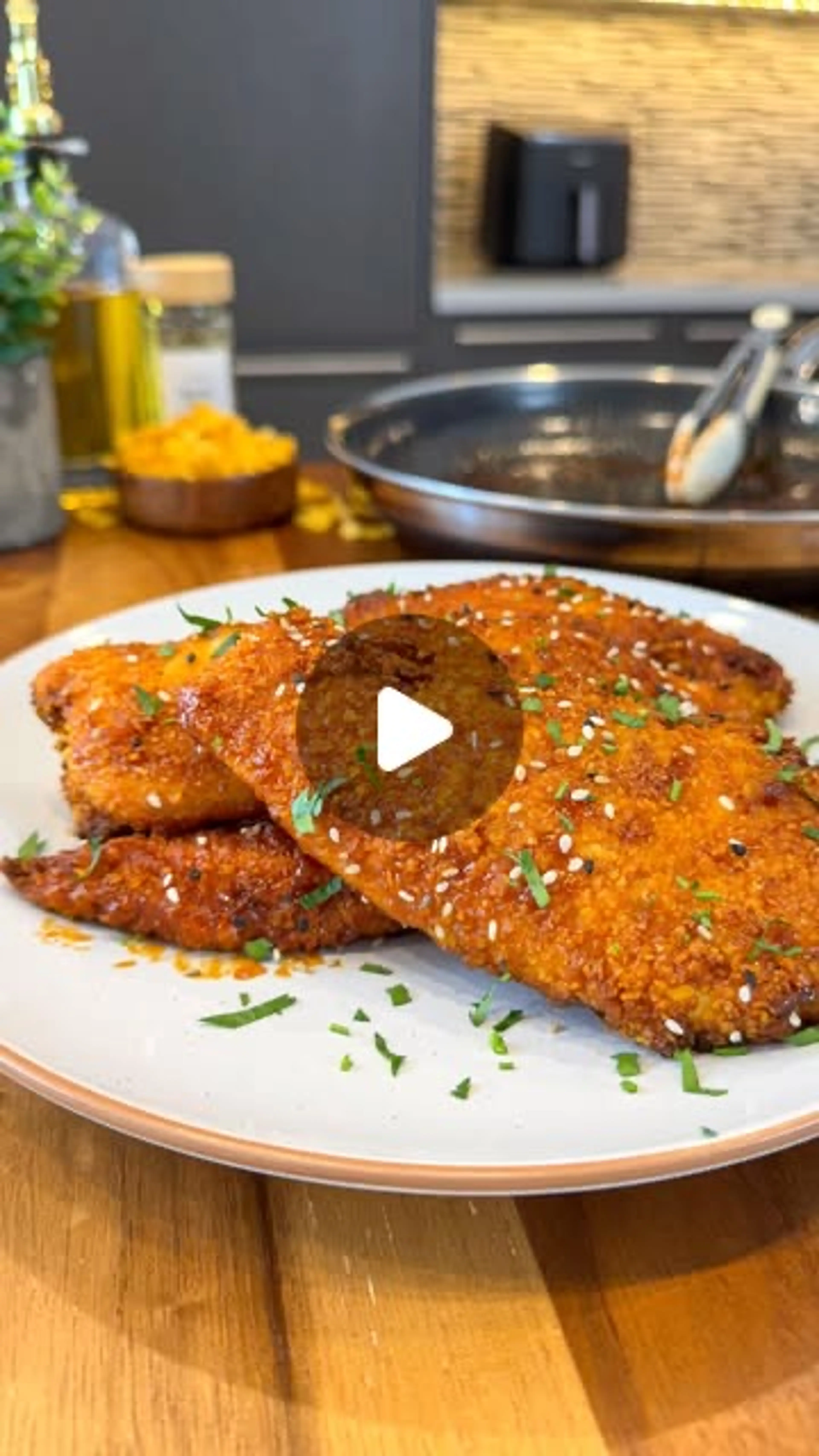 Crujiente Pollo Agridulce