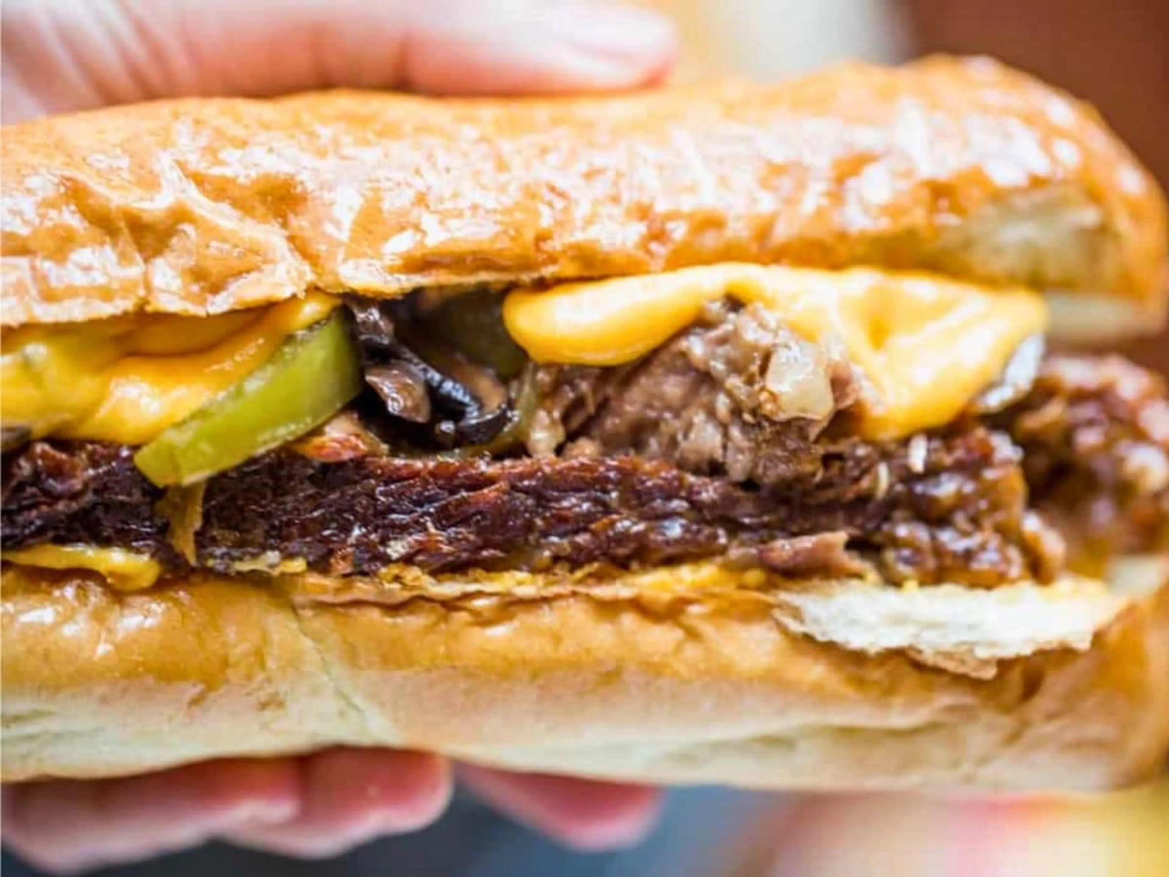 Slow Cooker Philly Cheese Steak Sandwiches