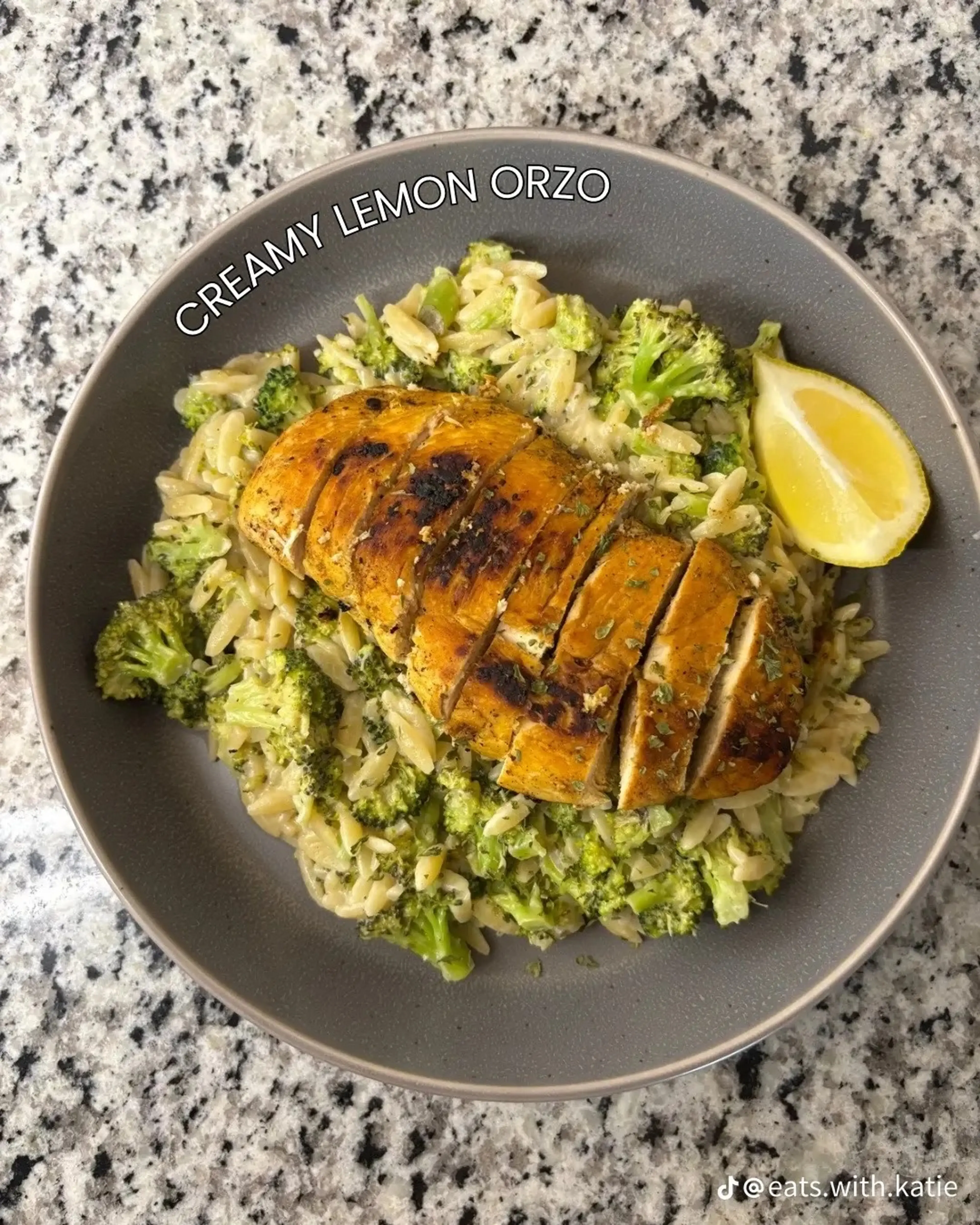 Creamy Lemon Orzo