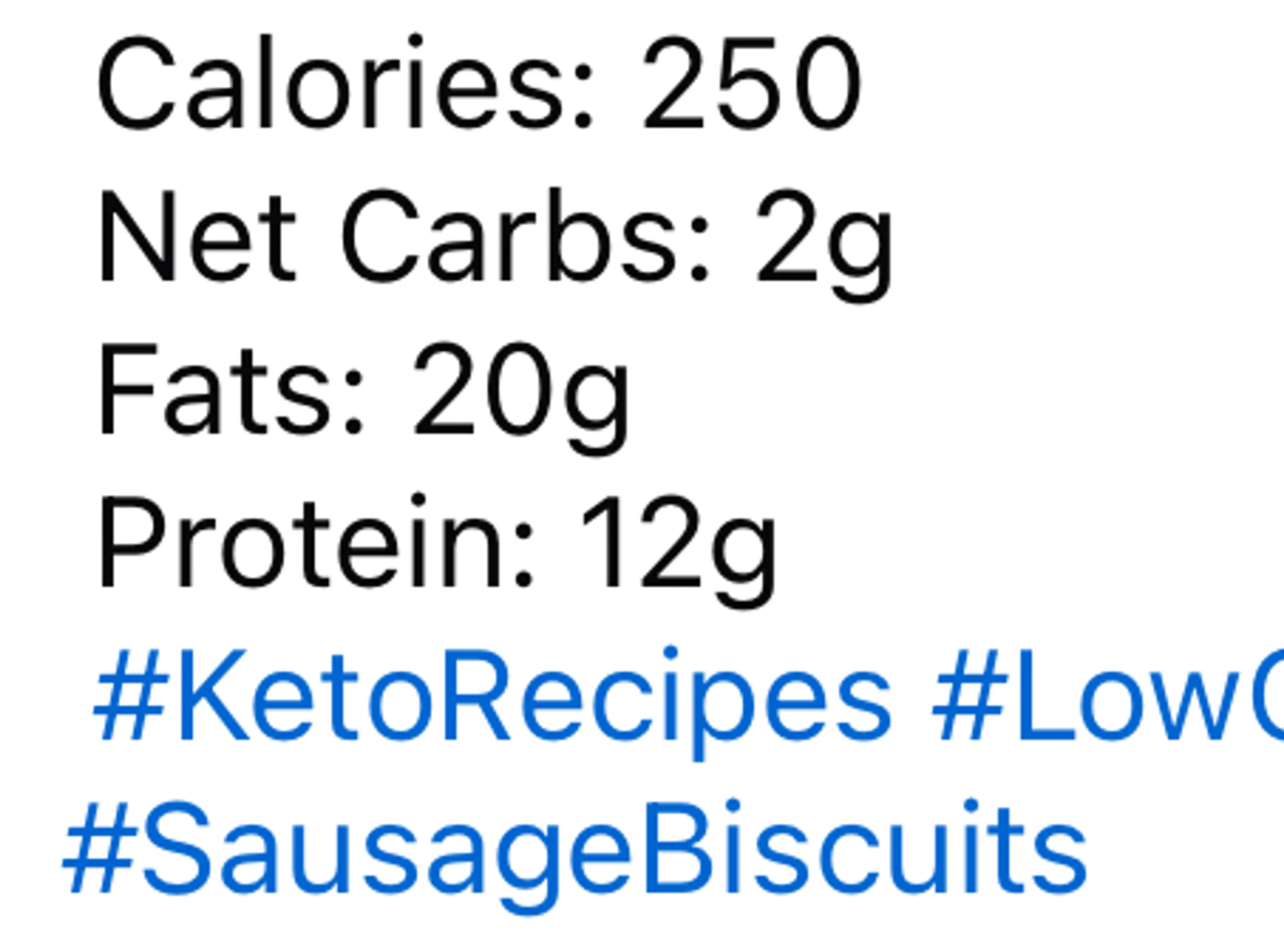 Keto Sausage Cheddar Biscuits