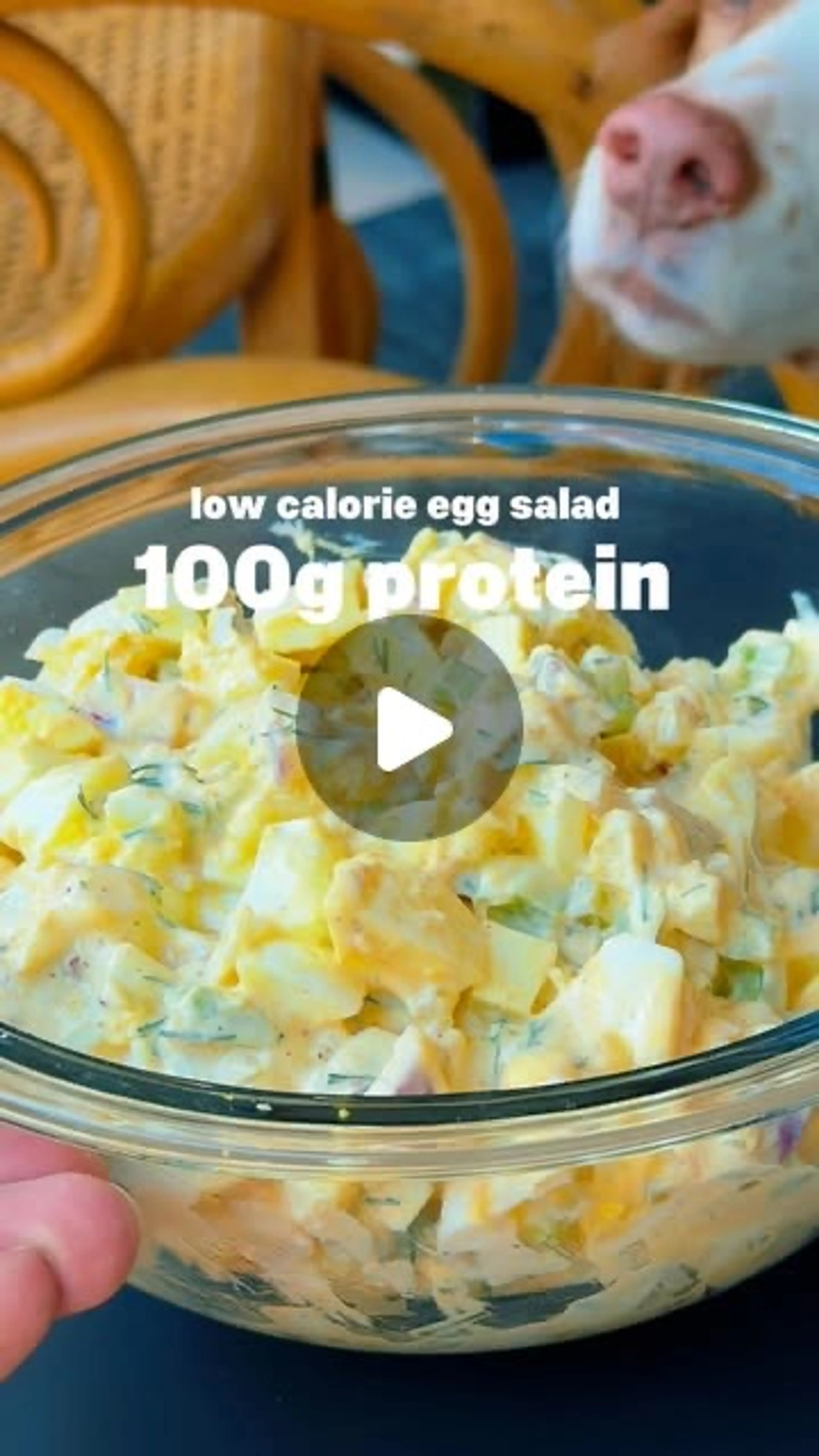 100g Protein Dill Egg Salad