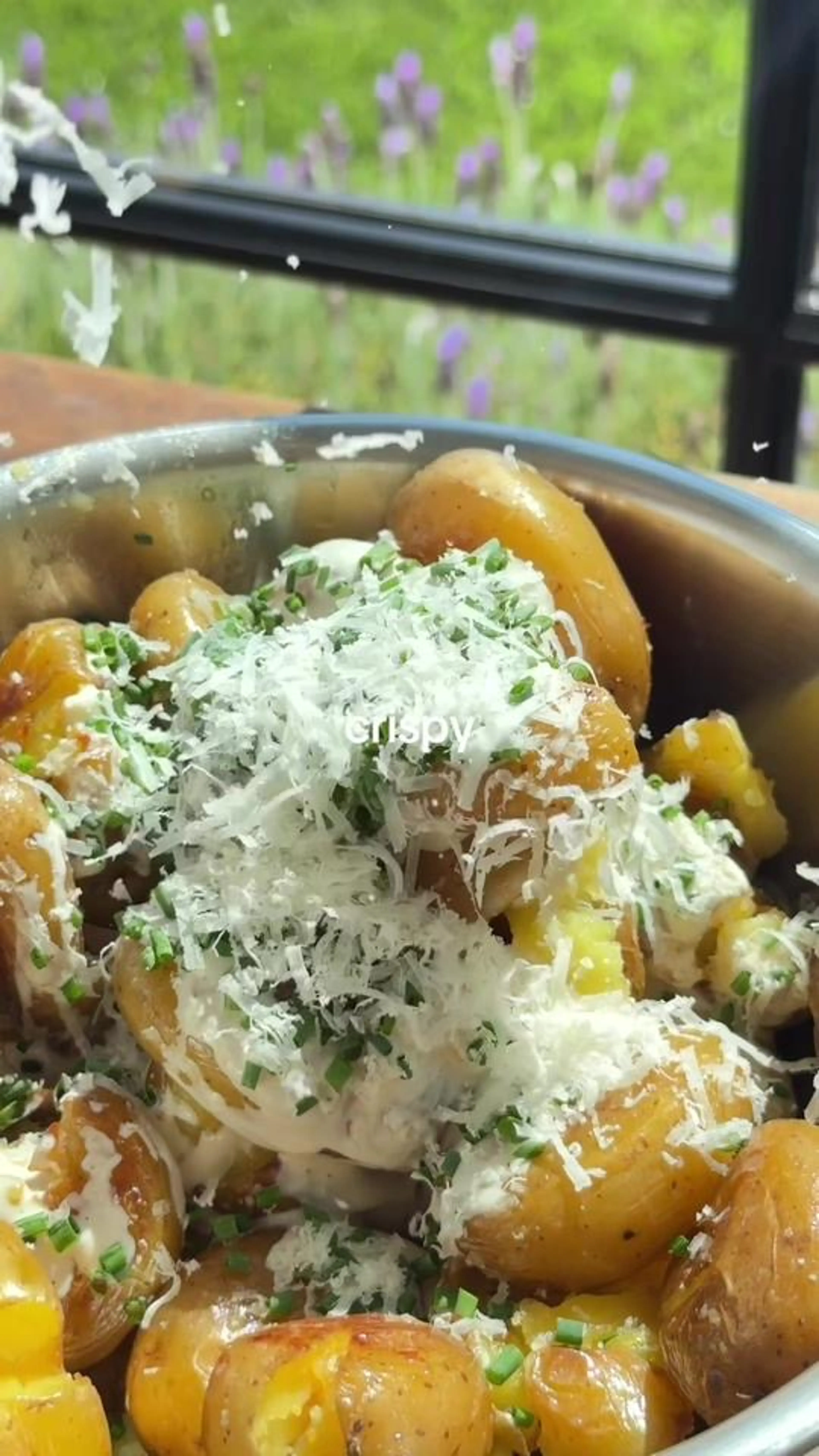 Parmesan Caesar Crispy Potatoes
