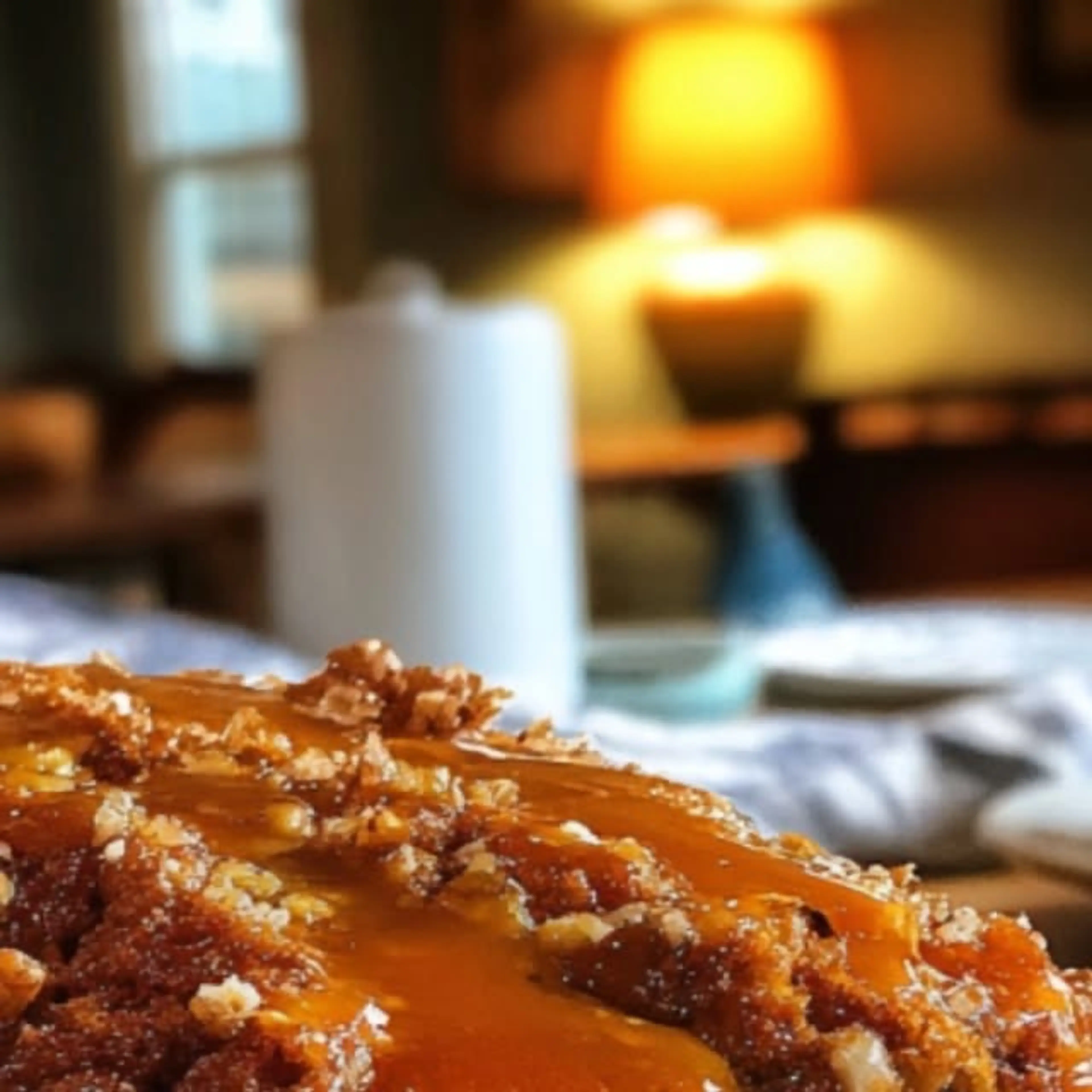 Carrot, Walnut, and Cinnamon Loaf with Orange Syrup