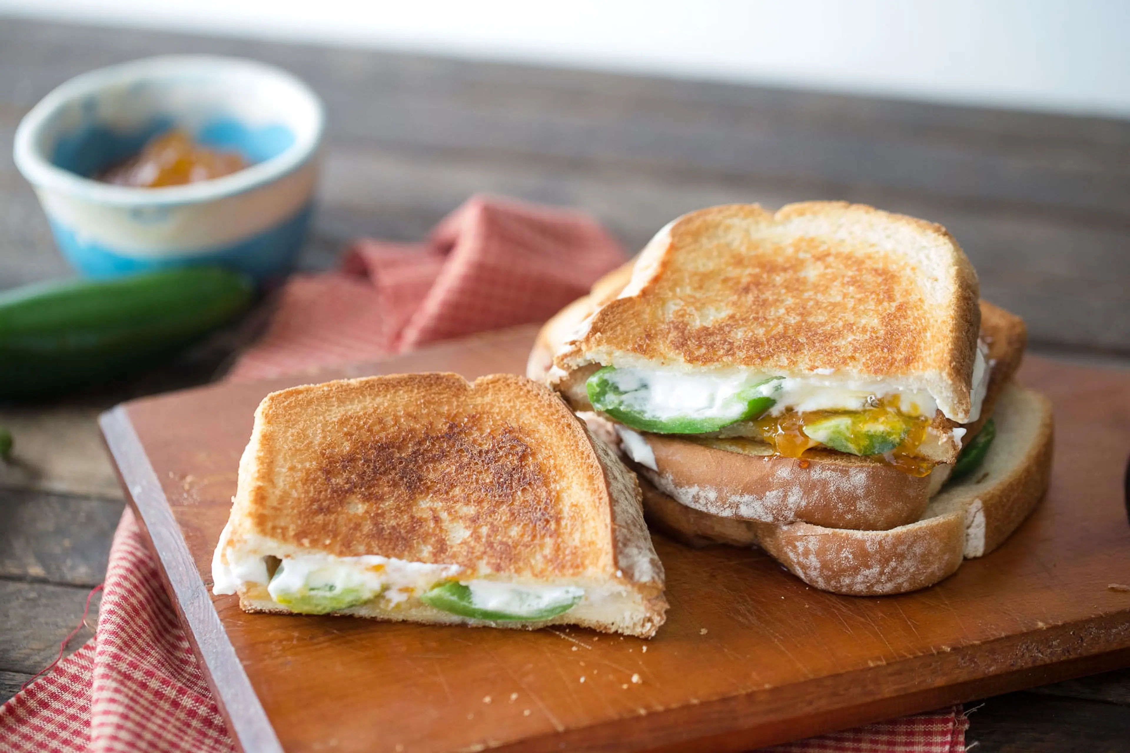 Jalapeño Popper Grilled Cheese Recipe