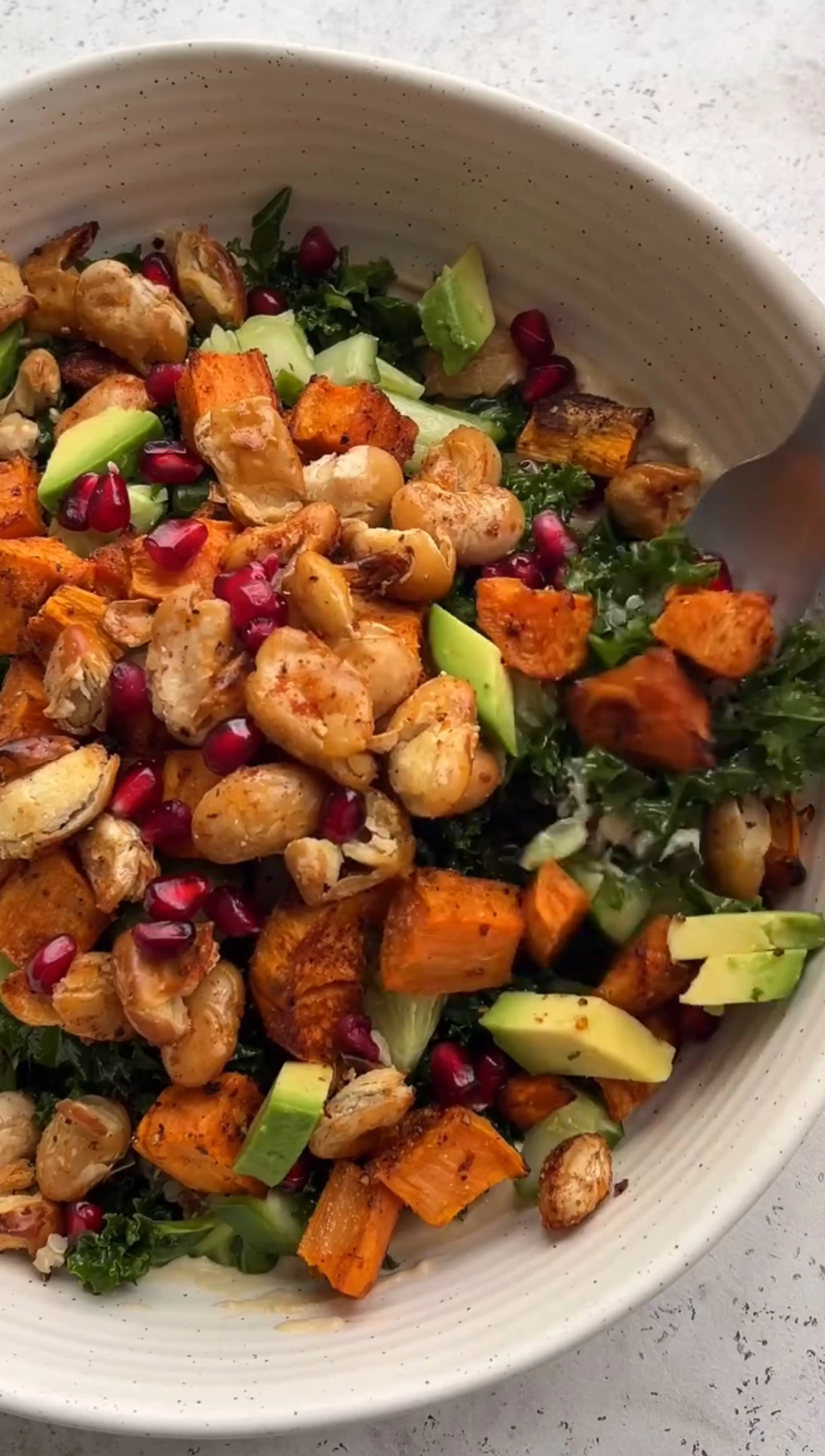 Sweet Potato, Quinoa & Butter Bean Bowl