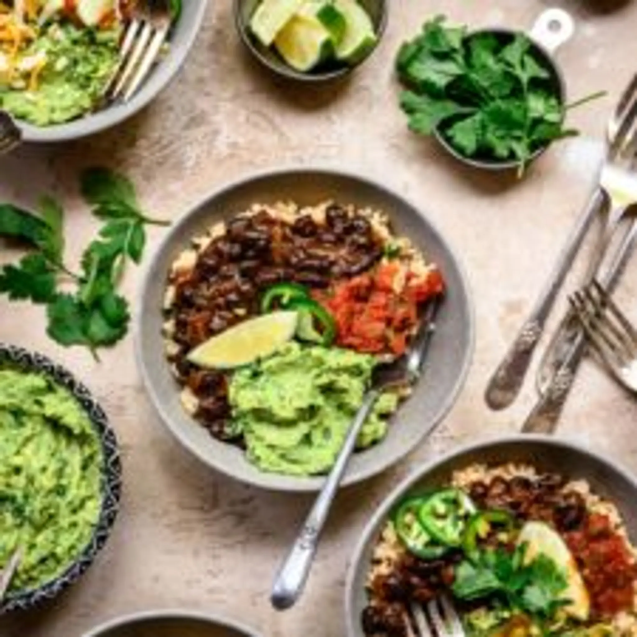 Vegan Burrito Bowls