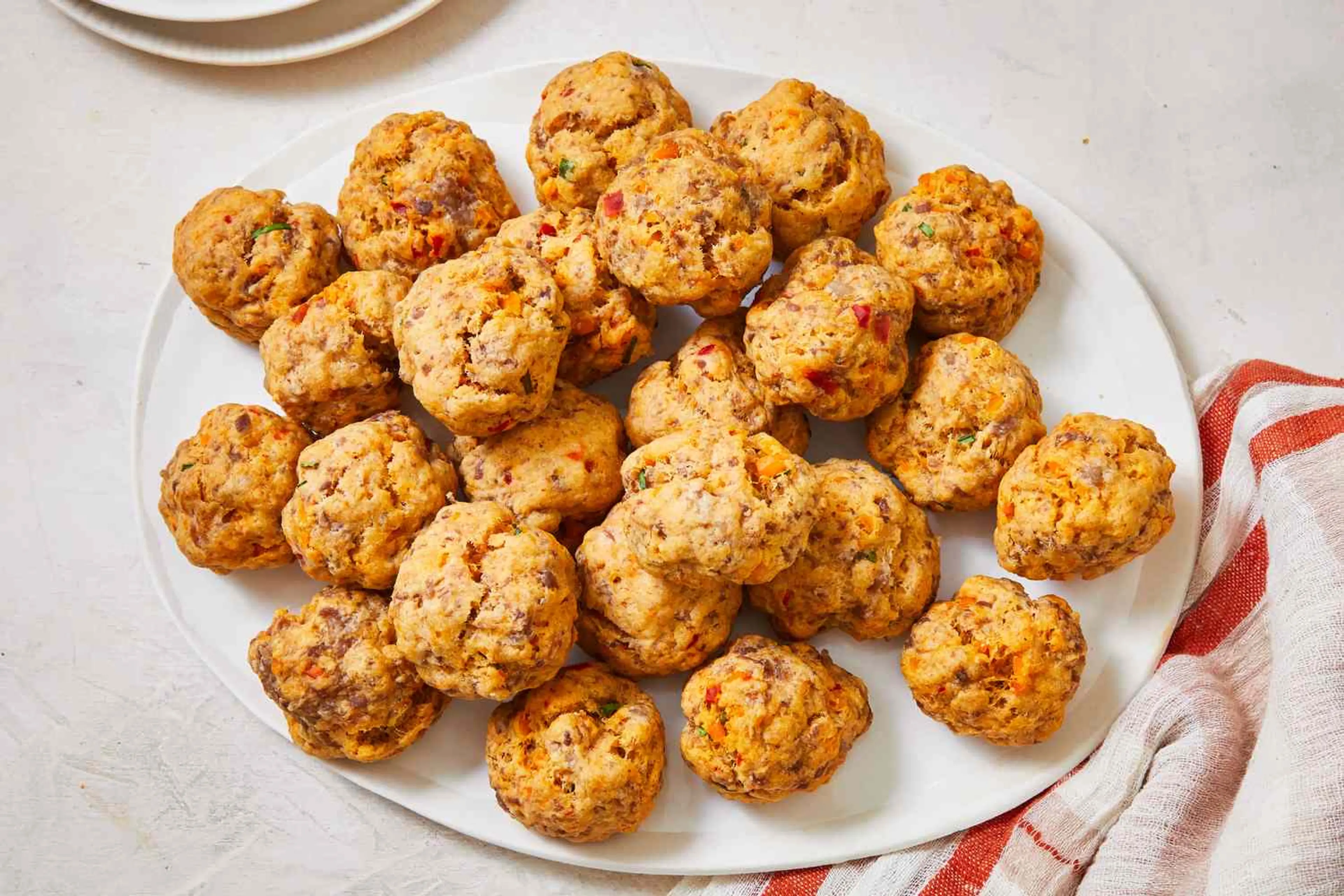 Pimiento Cheese Sausage Balls