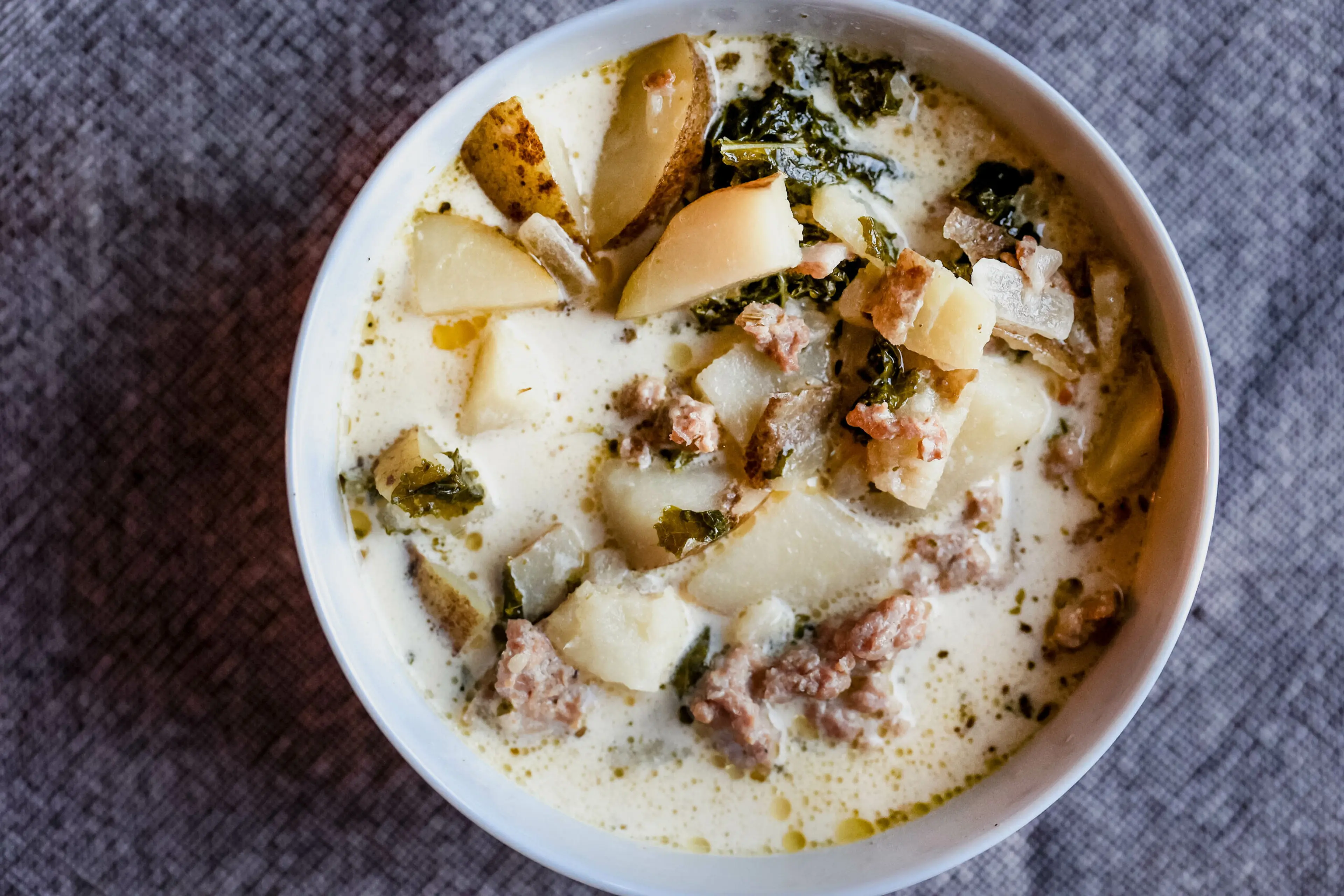 Creamy Italian Sausage and Potato Soup