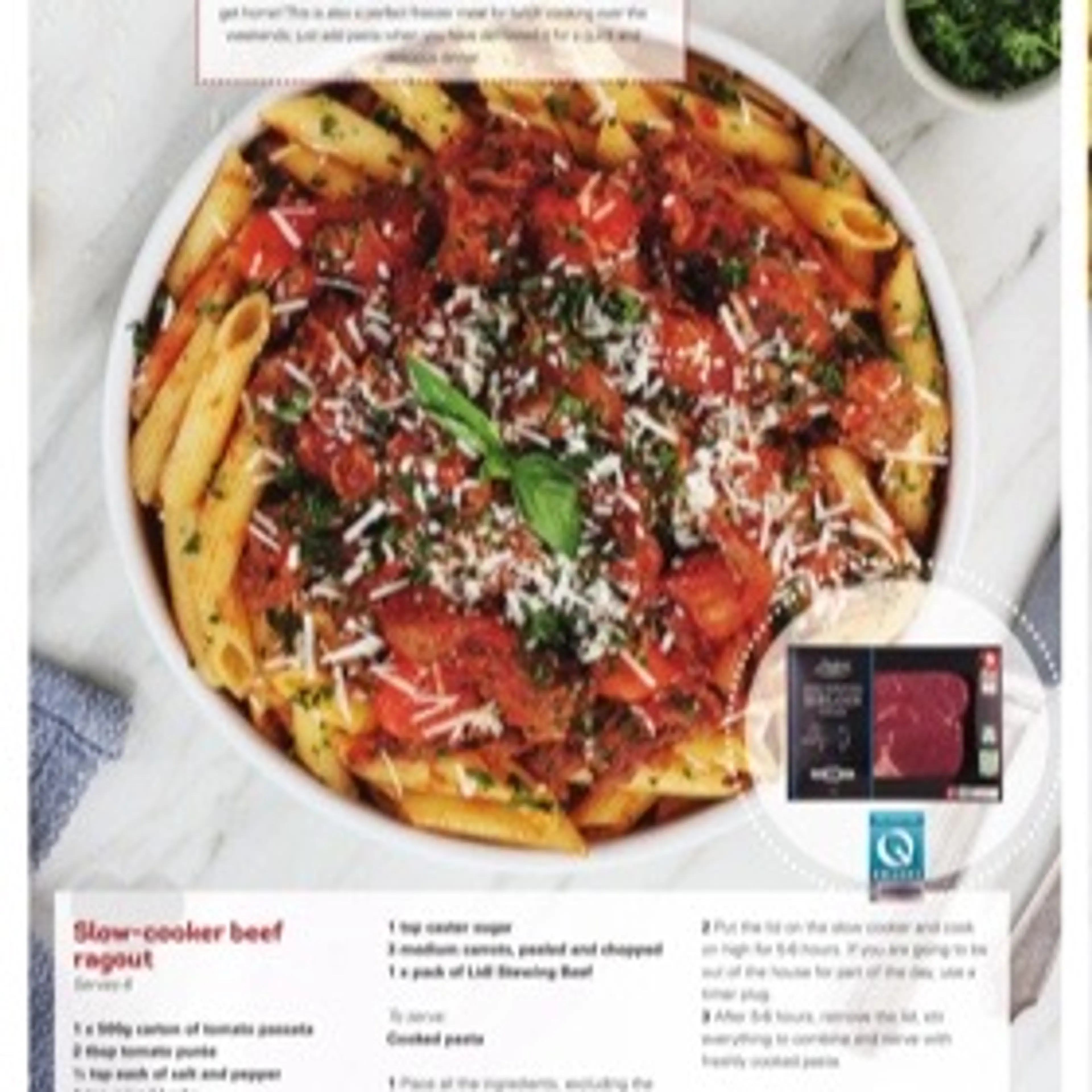 Slow Cooked Beef Ragout