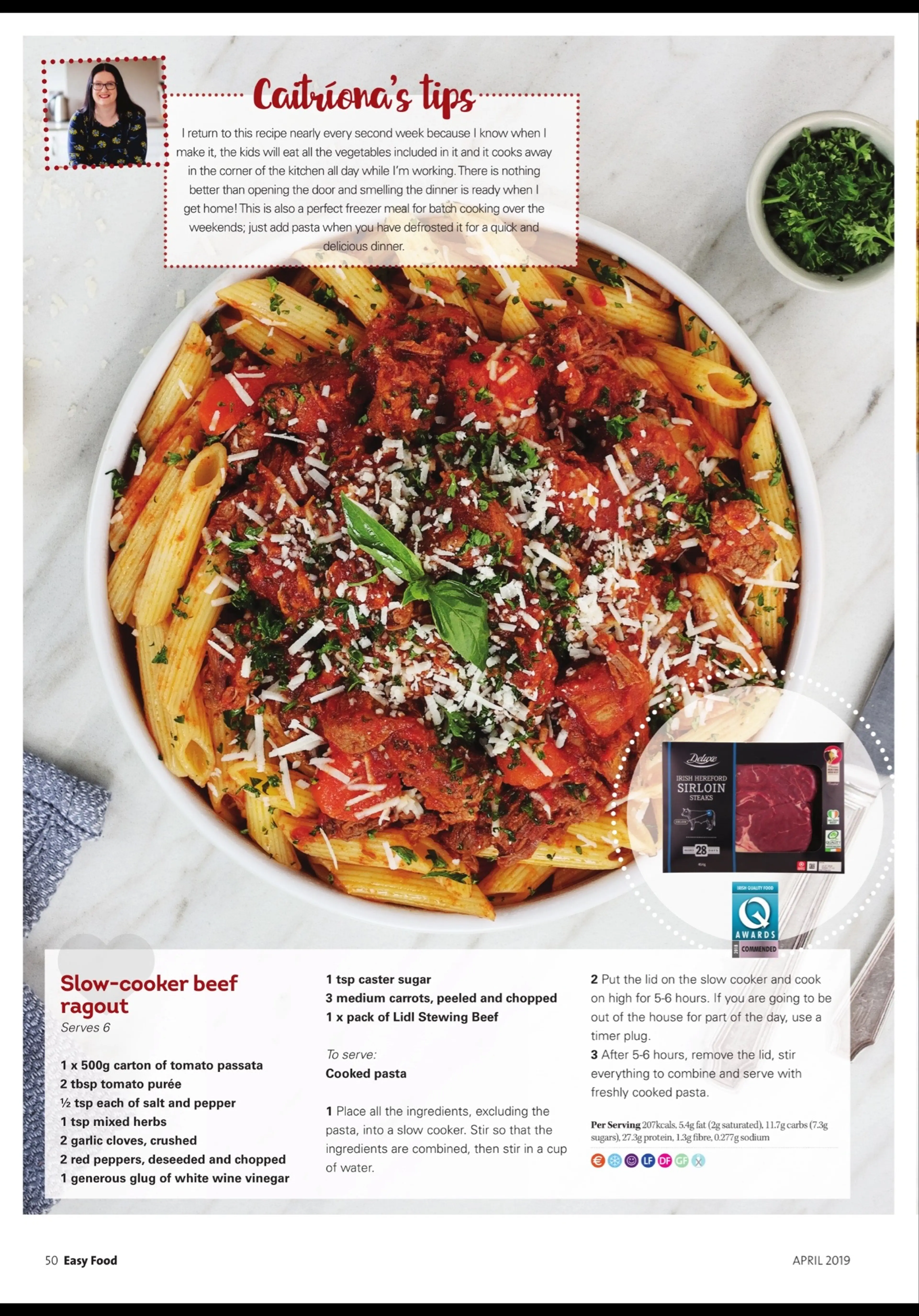 Slow Cooked Beef Ragout