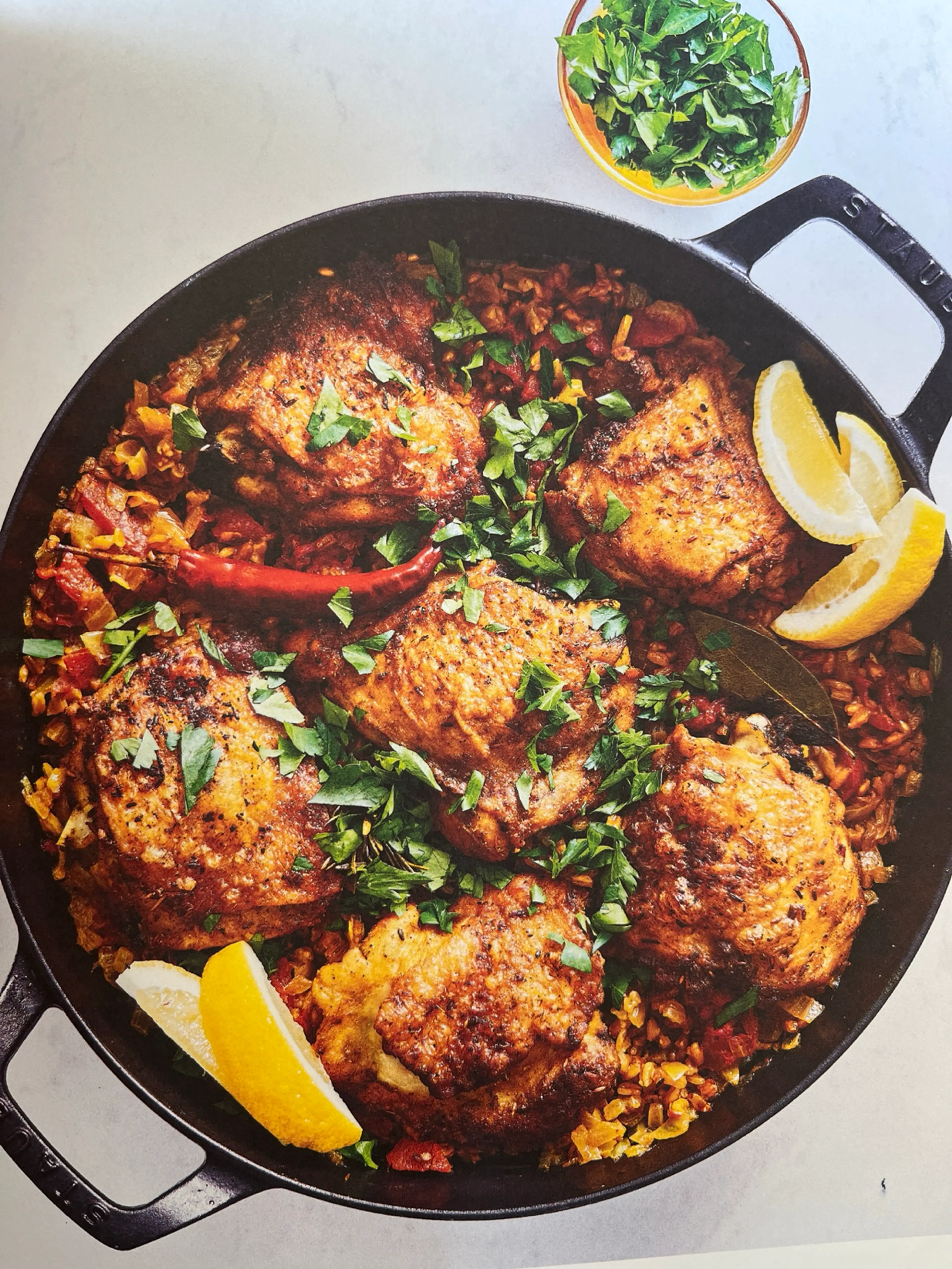 Farro con Pollo