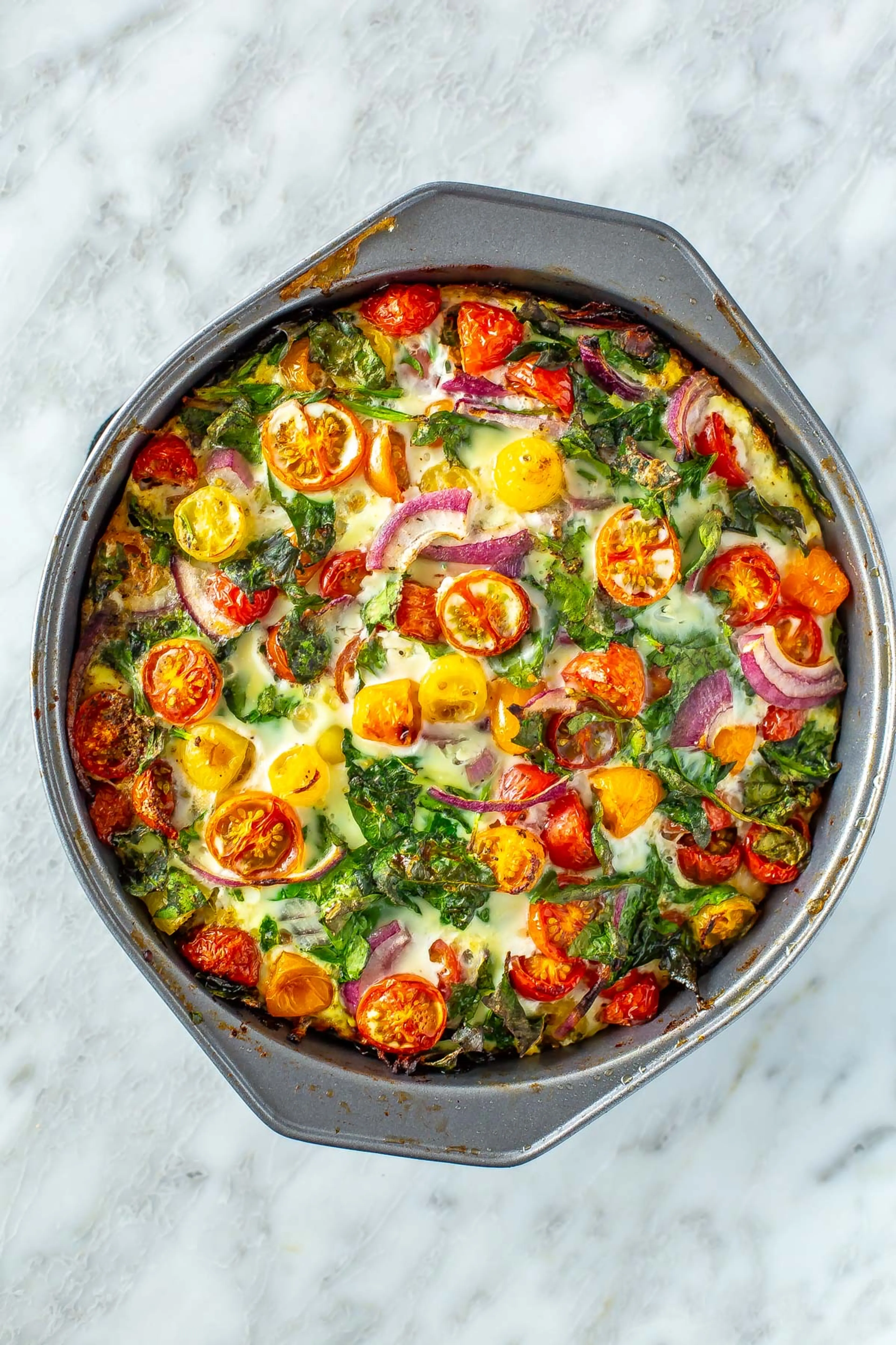 5-Ingredient Egg White Frittata {Meal Prep}