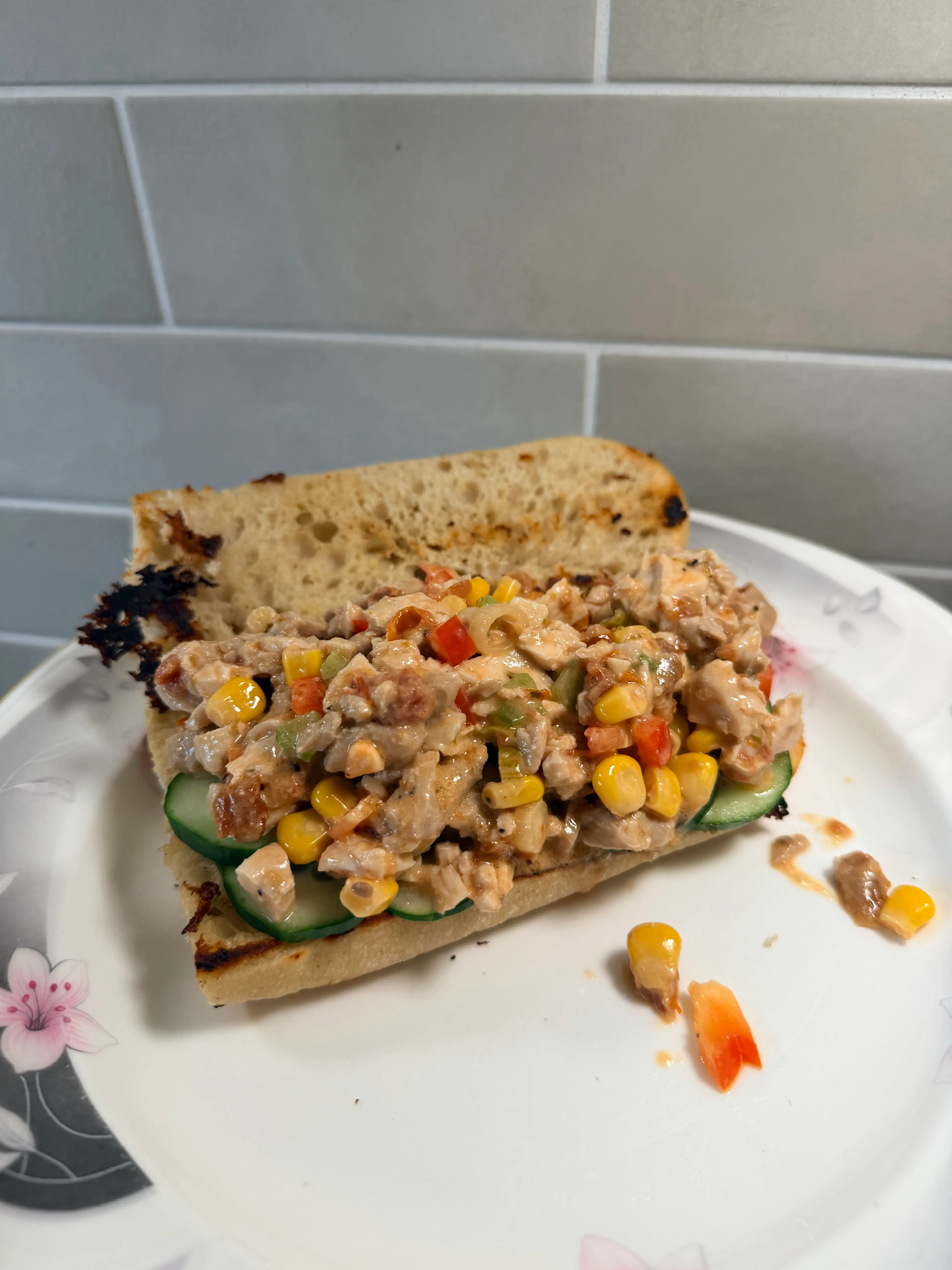 Marry Me Chicken Salad Sandwich