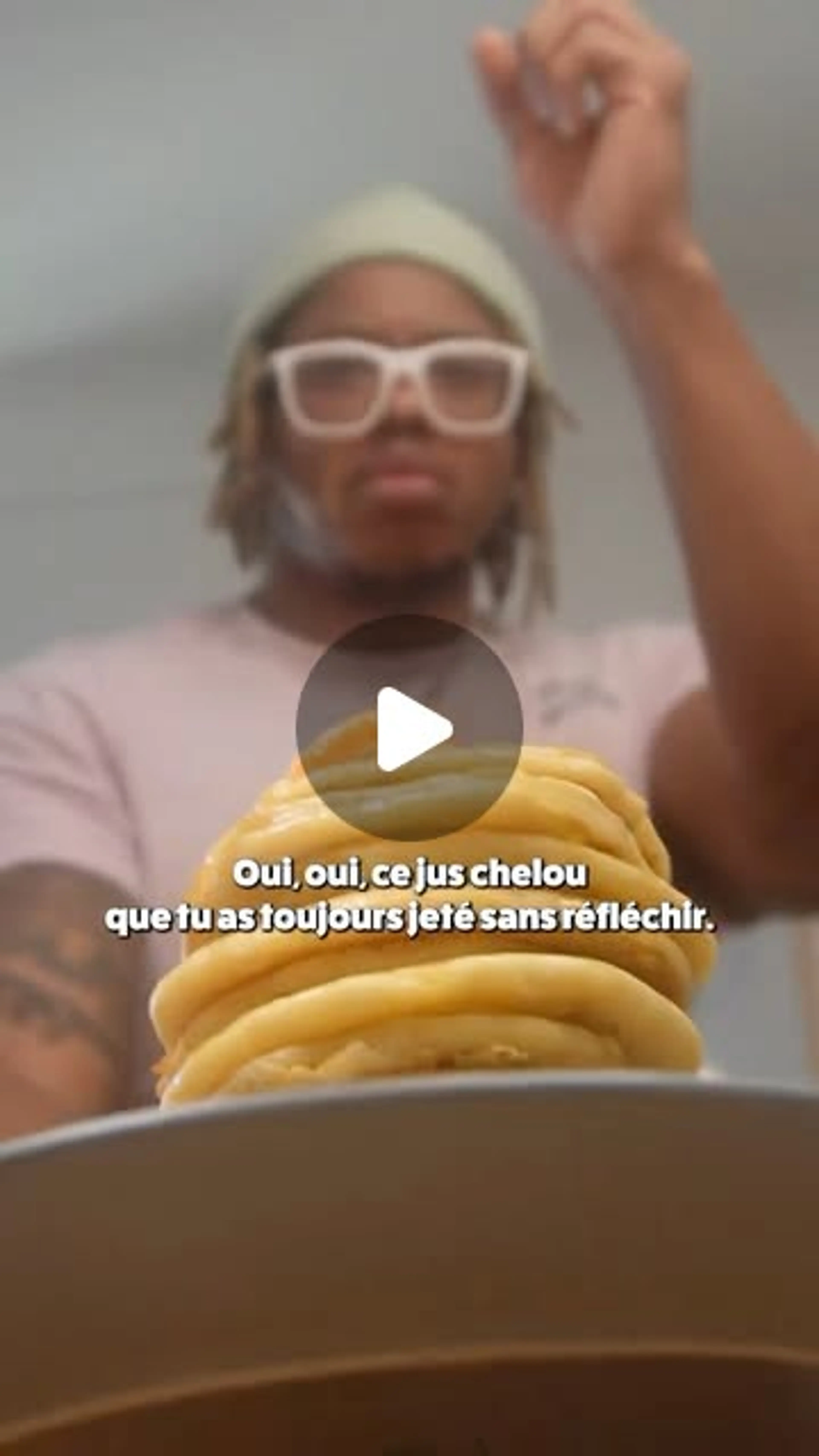 T’as Déjà Fait Des Pancakes Avec Du Jus De Pois Chiche