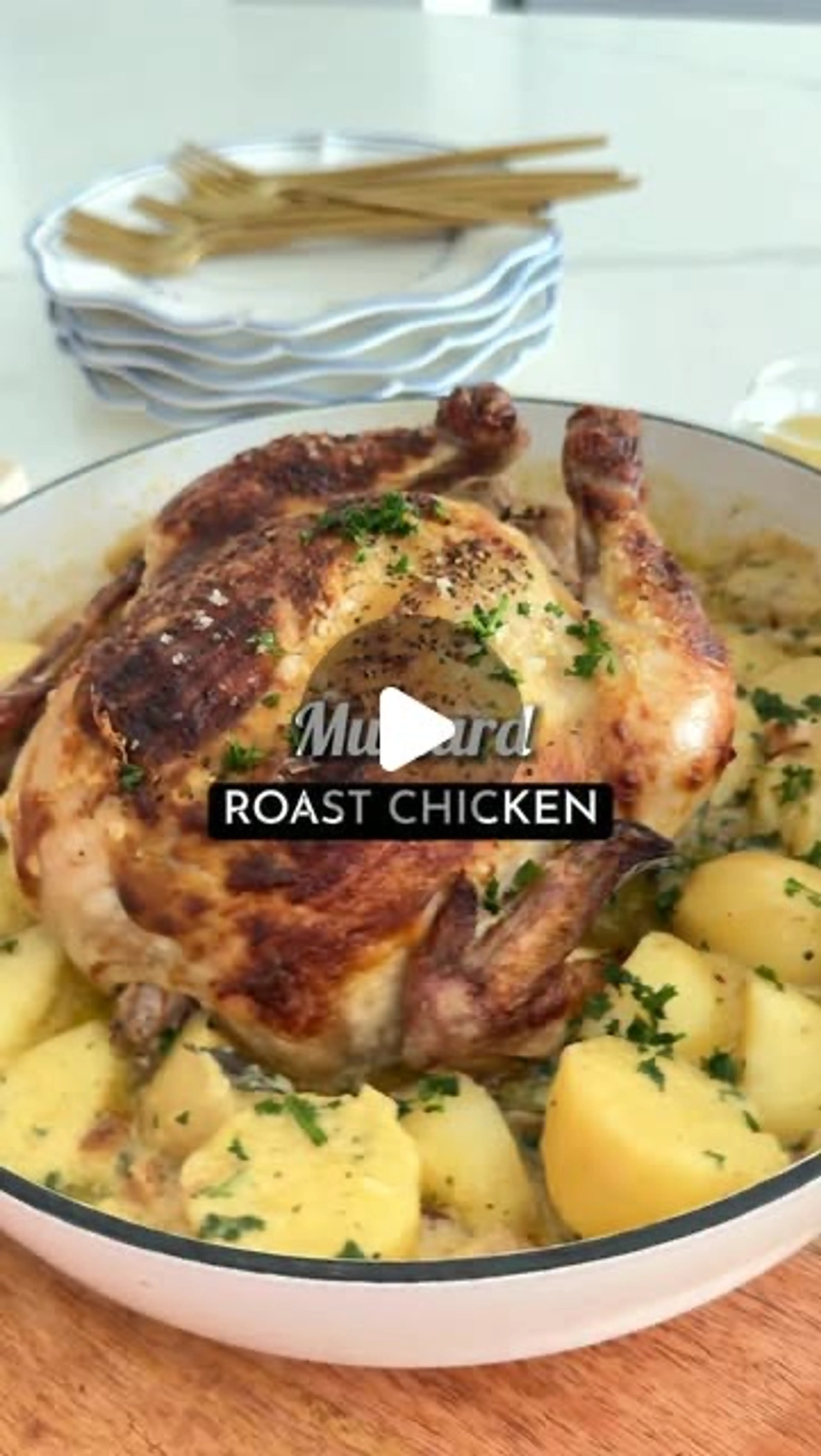 Mustard Roast Chicken