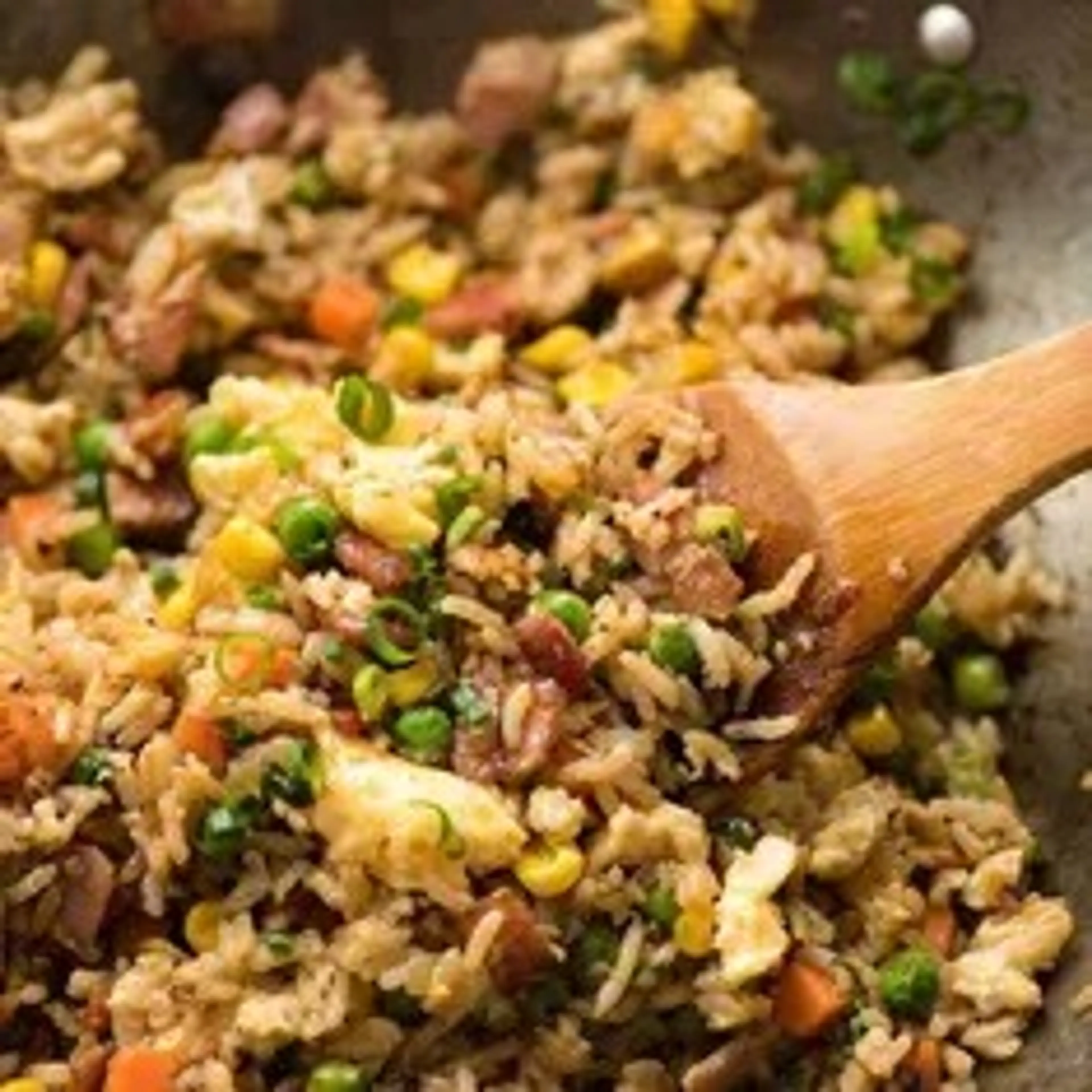 Veggie Fried Rice With Egg