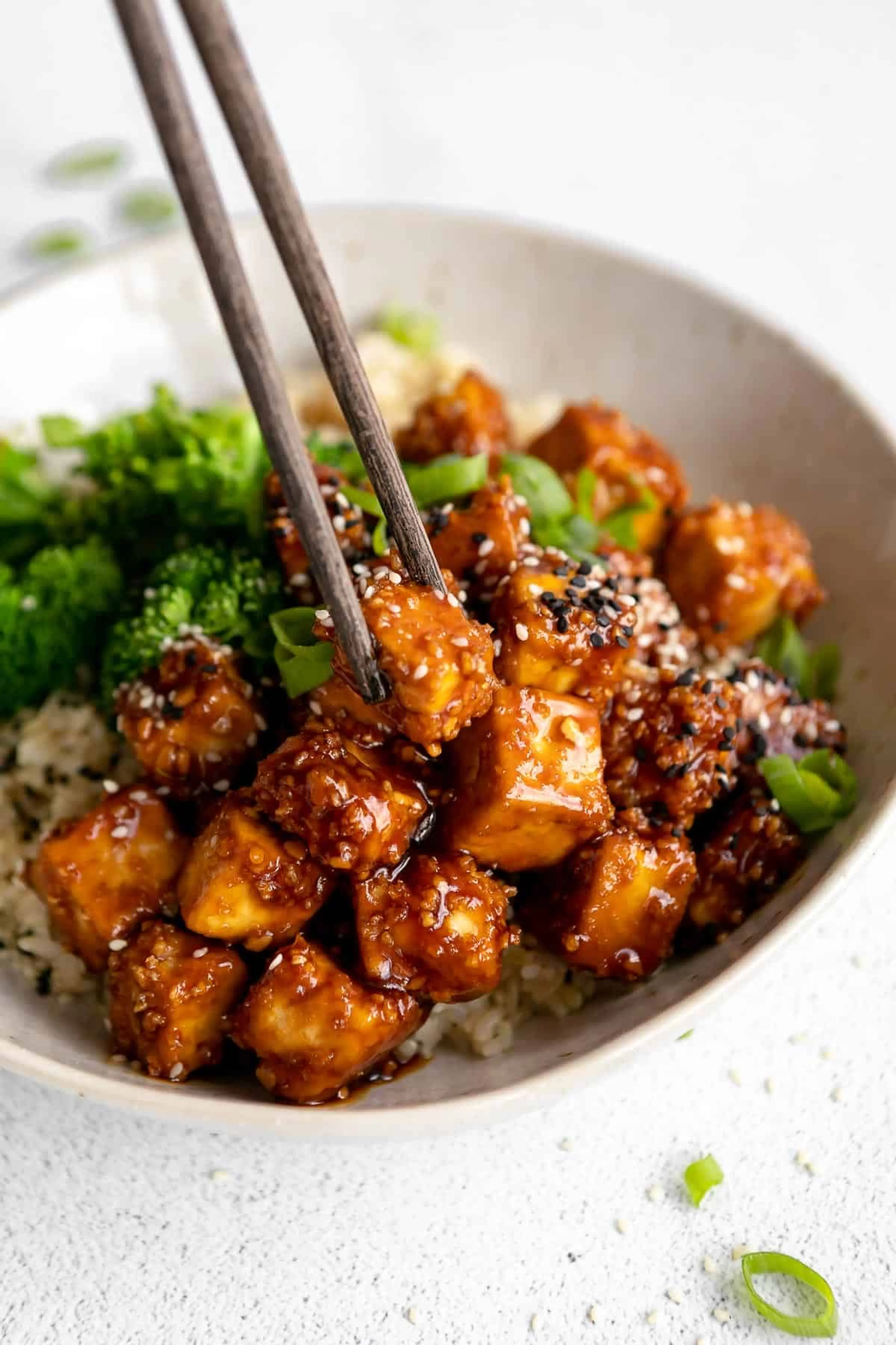 Garlic Sesame Tofu