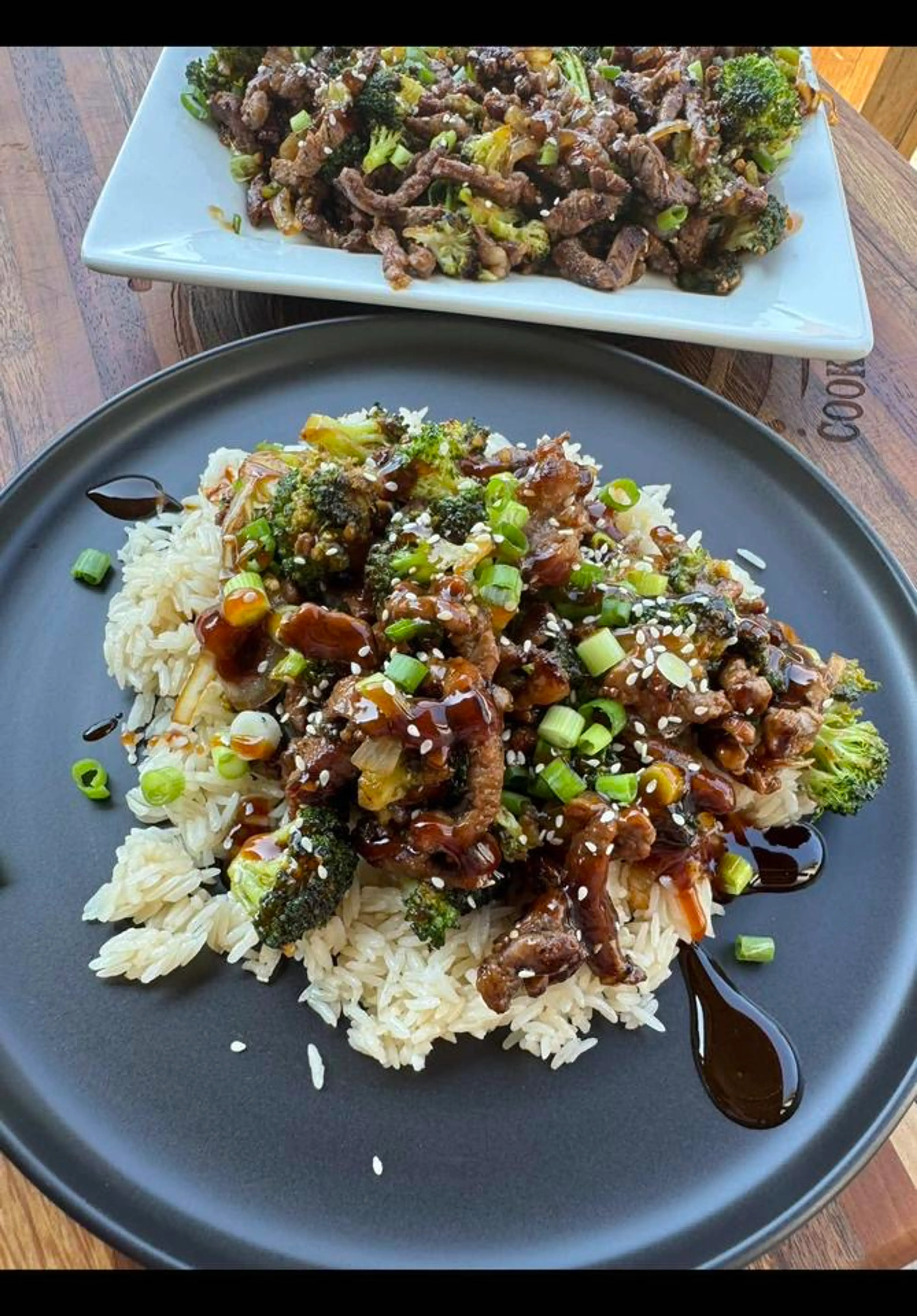 Teriyaki Steak and Broccoli