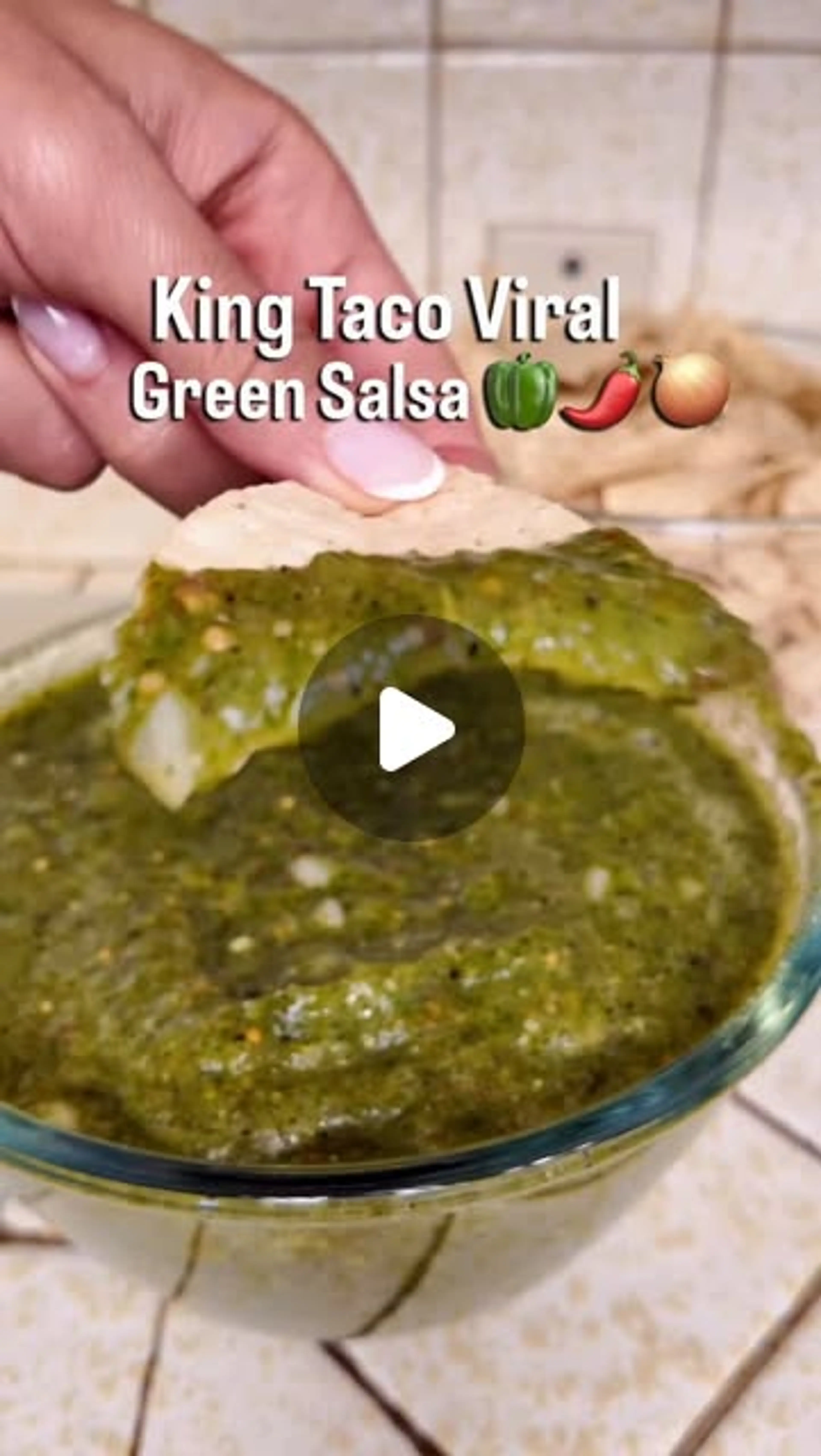 Viral King Taco Green Salsa (sauce)